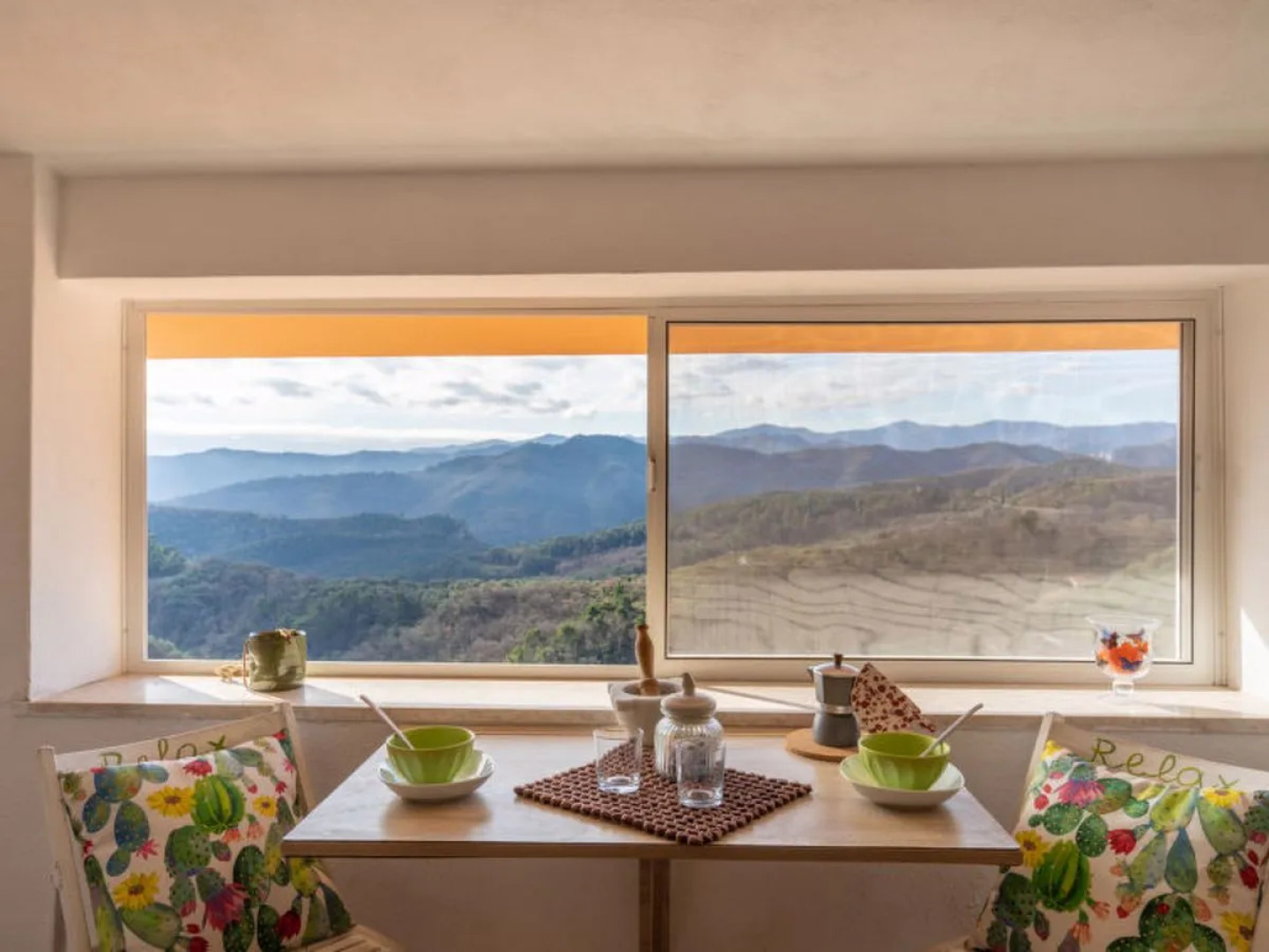 Bouganville und Agapanthus