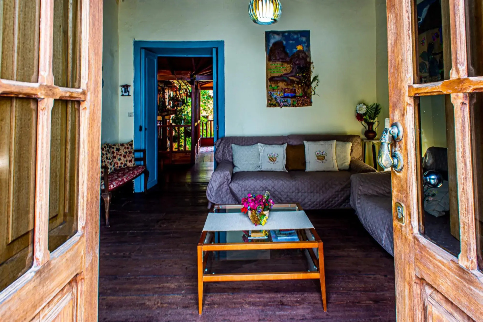 Casa rural con encanto, FREE Wifi, terraza en Hermigua