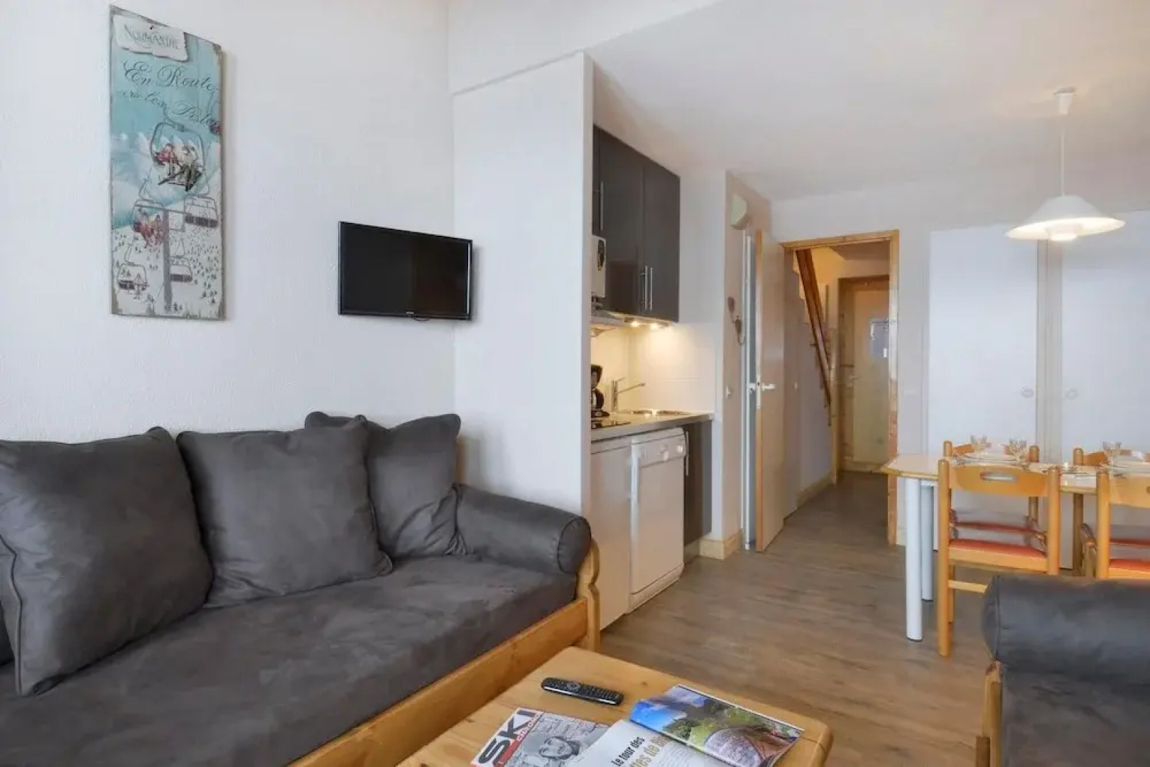 Belle Plagne Three-roomed Apartment for 5 People of 30mâ² on the Slopes Lc520