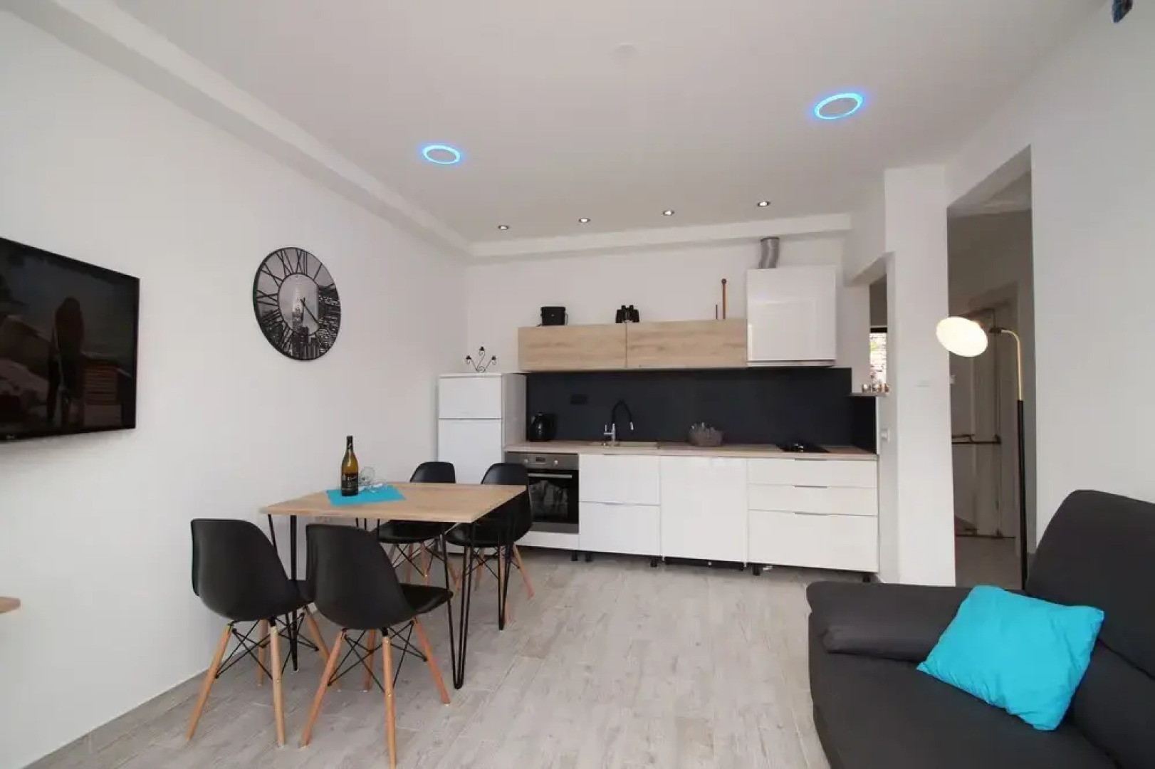 Apartment in Tri Porte (Potirna) with sea view, terrace, air conditioning, WiFi (39-2)