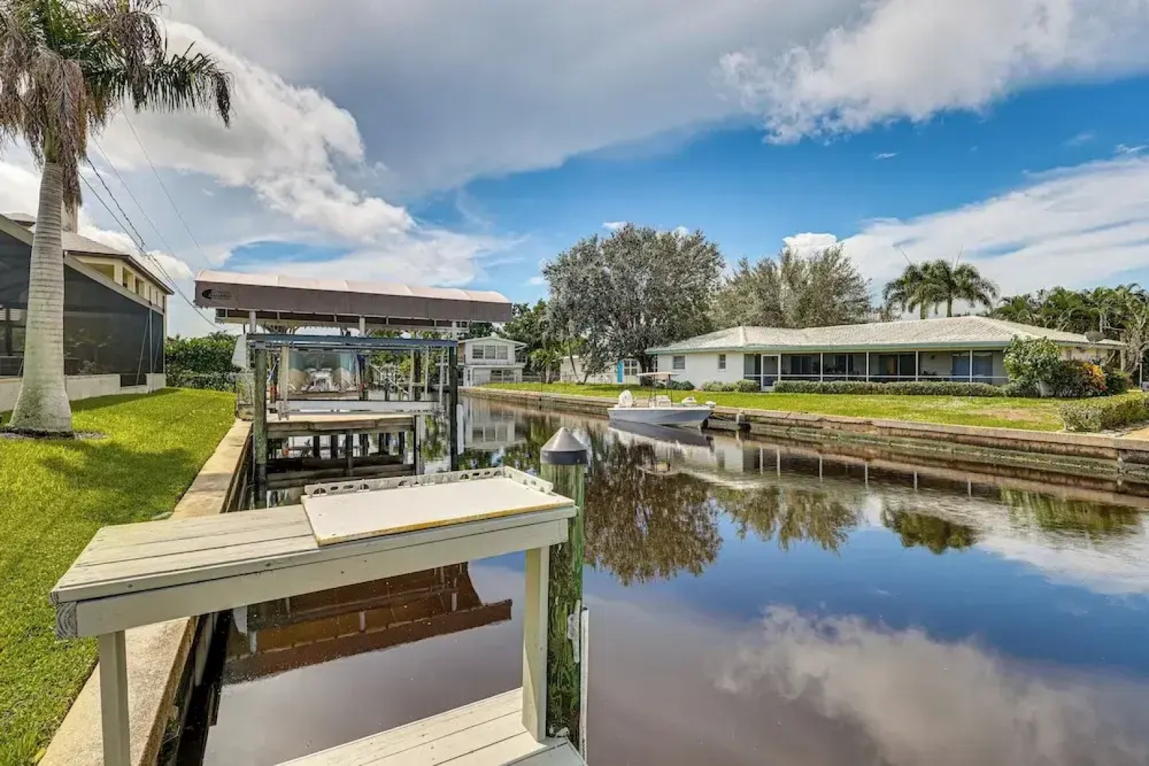 Waterfront Retreat w/ Boat Dock & Yard in Ft Myers