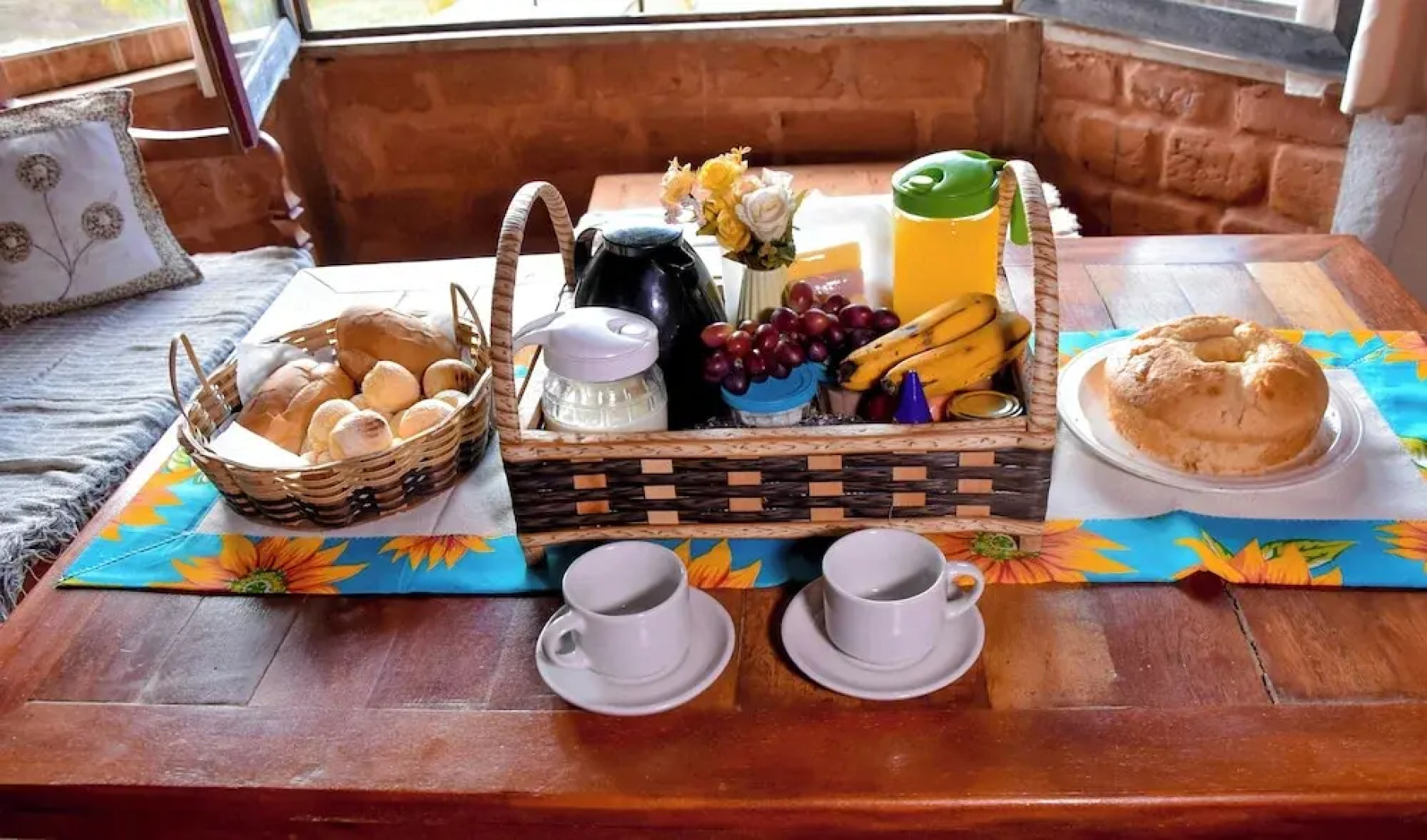 Serra a vista chalés