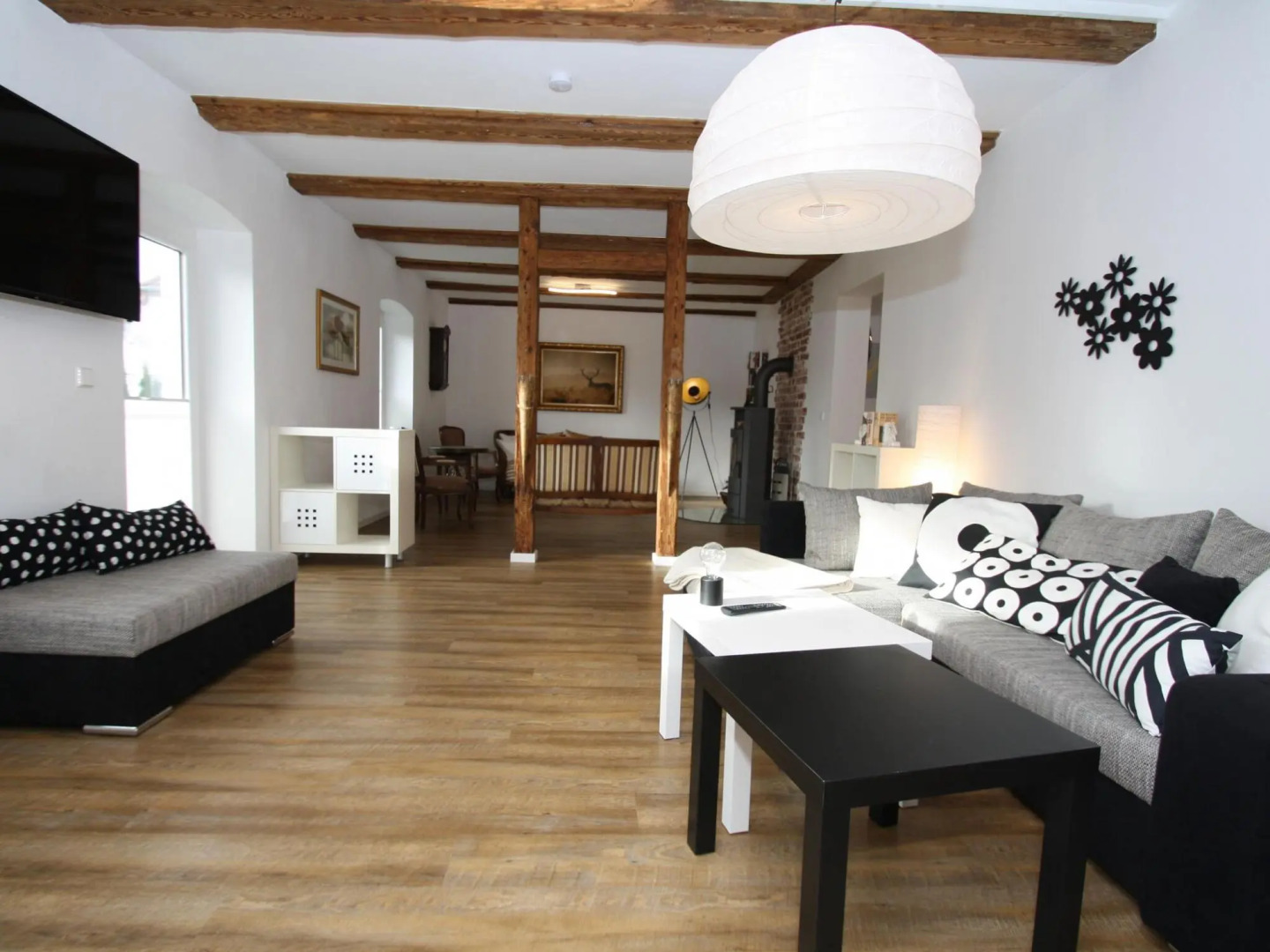 Charmante Ferienwohnung mit Kamin in Zarchlin