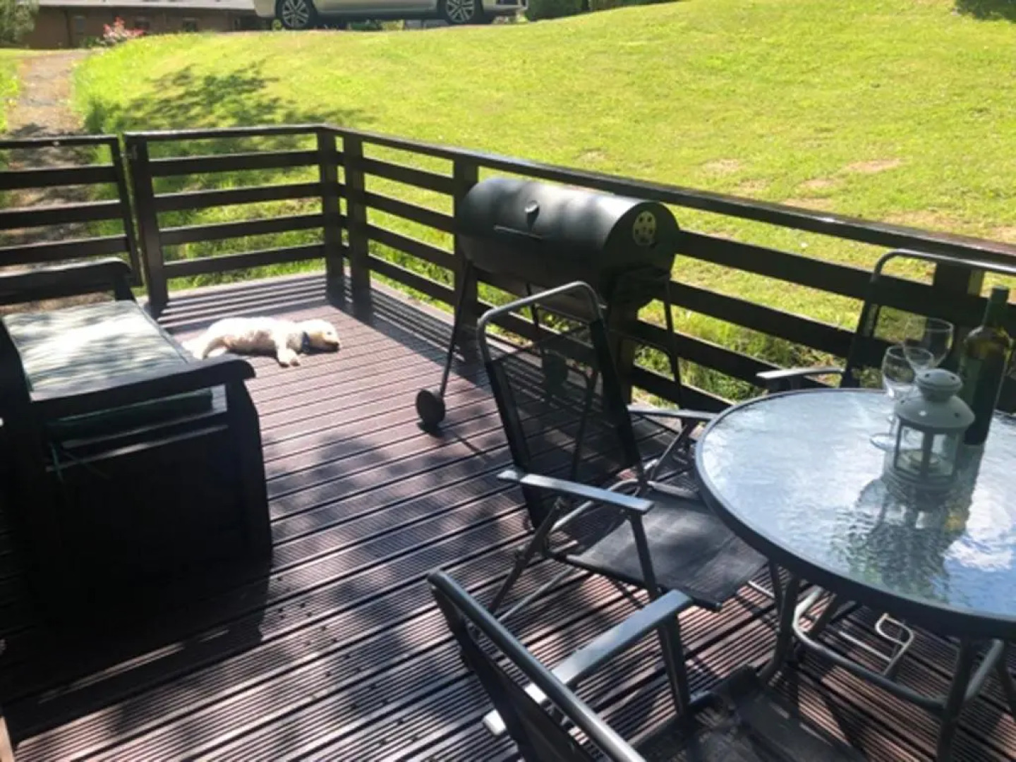 Nuthatch Lodge is set in 24 Acres of Wood, Parkland Near the Village of Cenarth