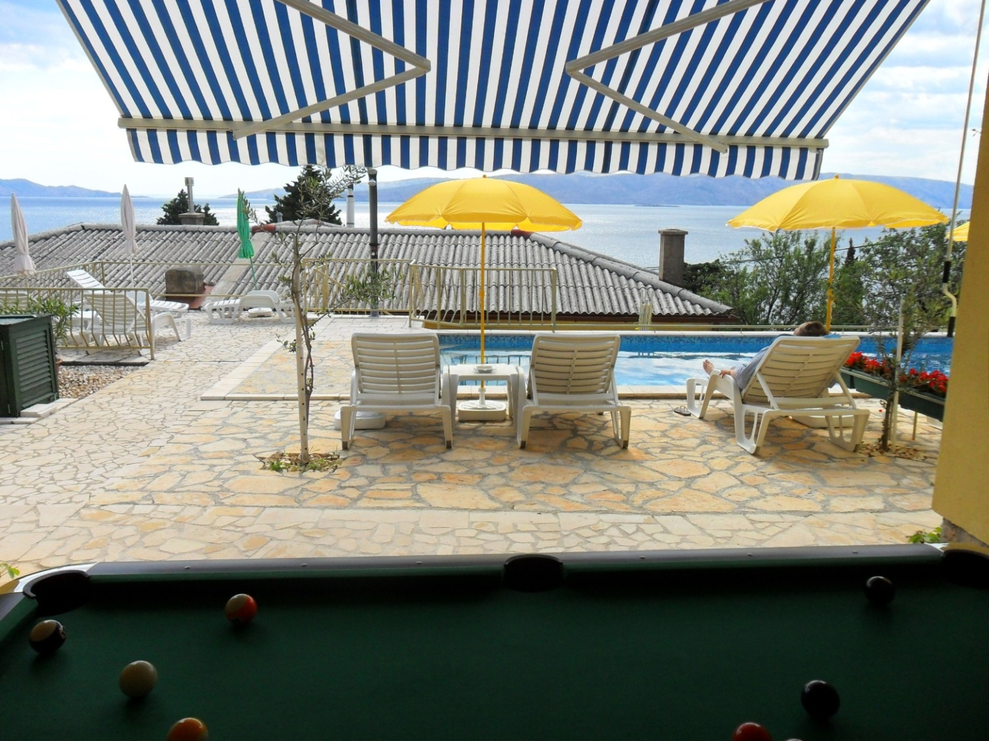 Studio apartment Zlato - with pool : SA5 Maslina  Senj, Riviera Senj