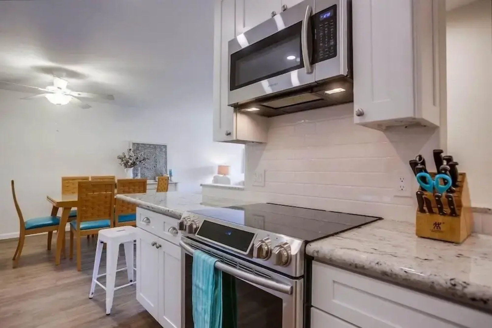 Coastal Chic Furnishings Condo Steps to Beach SBTC 128 by RedAwning