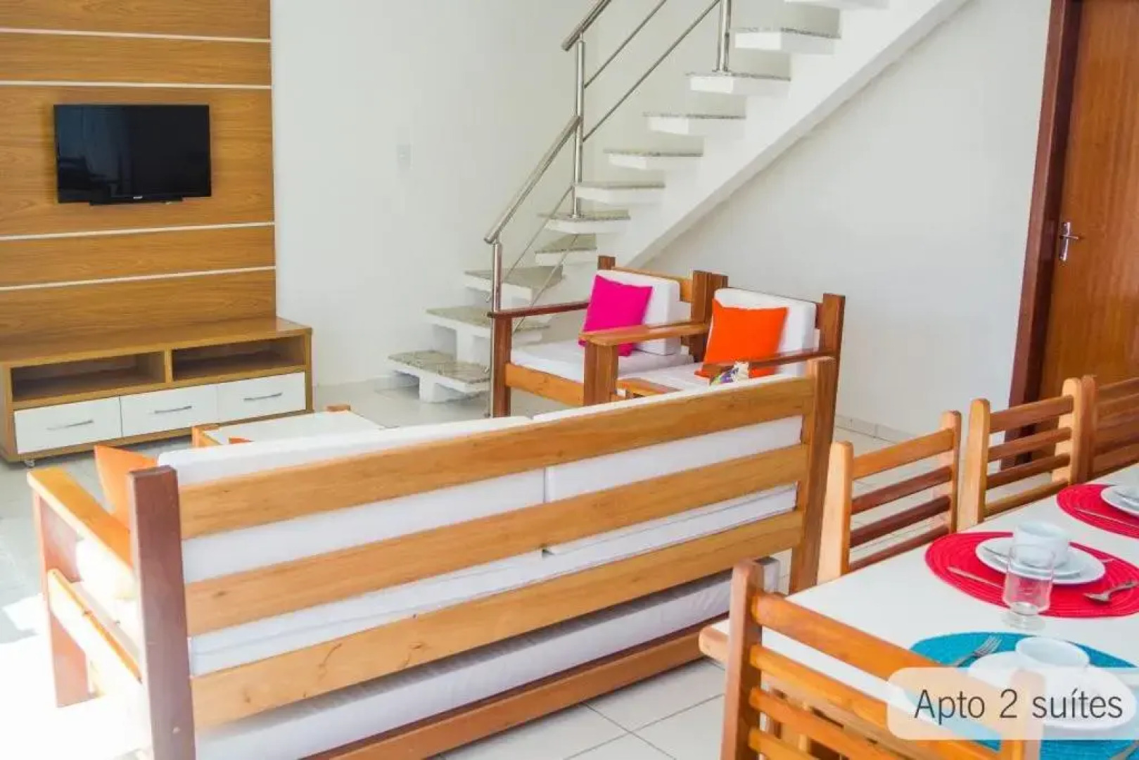 Duplex 4 Quartos com piscina - Cond Mar da Galileia