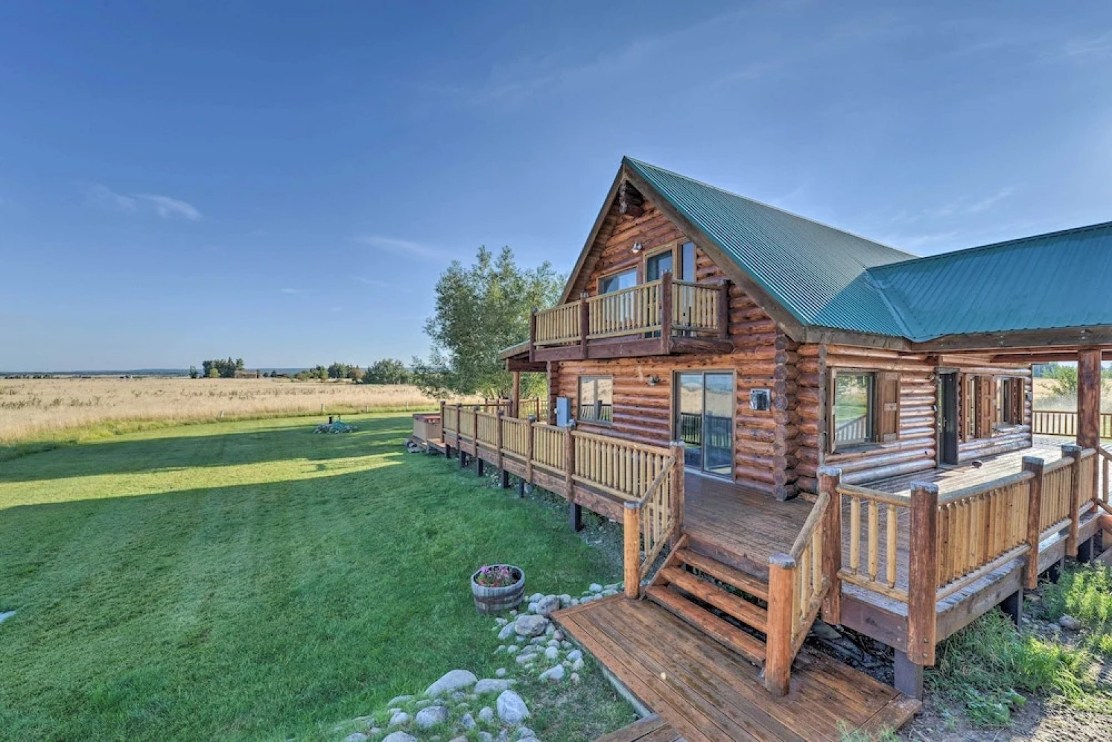 Stunning Driggs Retreat w/ Private Hot Tub & Pond!