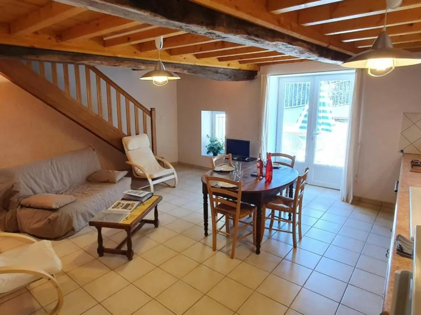 Gîte Saint-Paul-de-Vézelin, 2 pièces, 3 personnes - FR-1-496-86