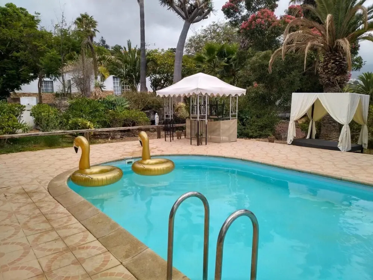 House With 4 Bedrooms in La Matanza de Acentejo, With Wonderful Mountain View, Pool Access, Enclosed Garden - 500 m From the Beach