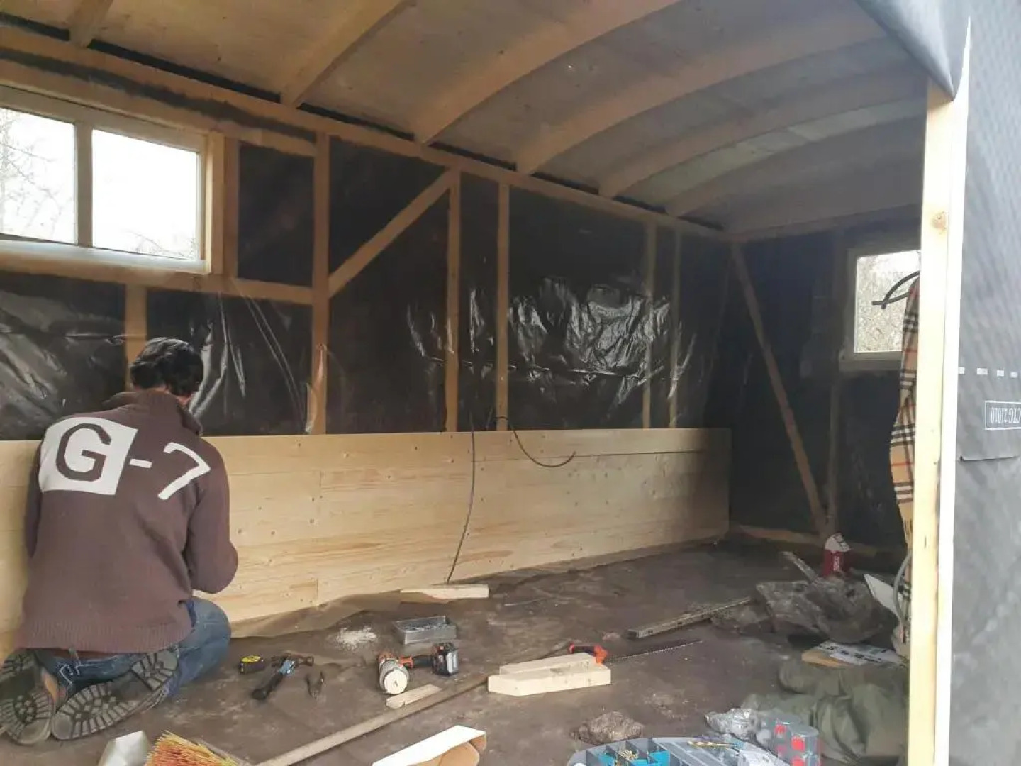 Tiny house op wielen Friesland