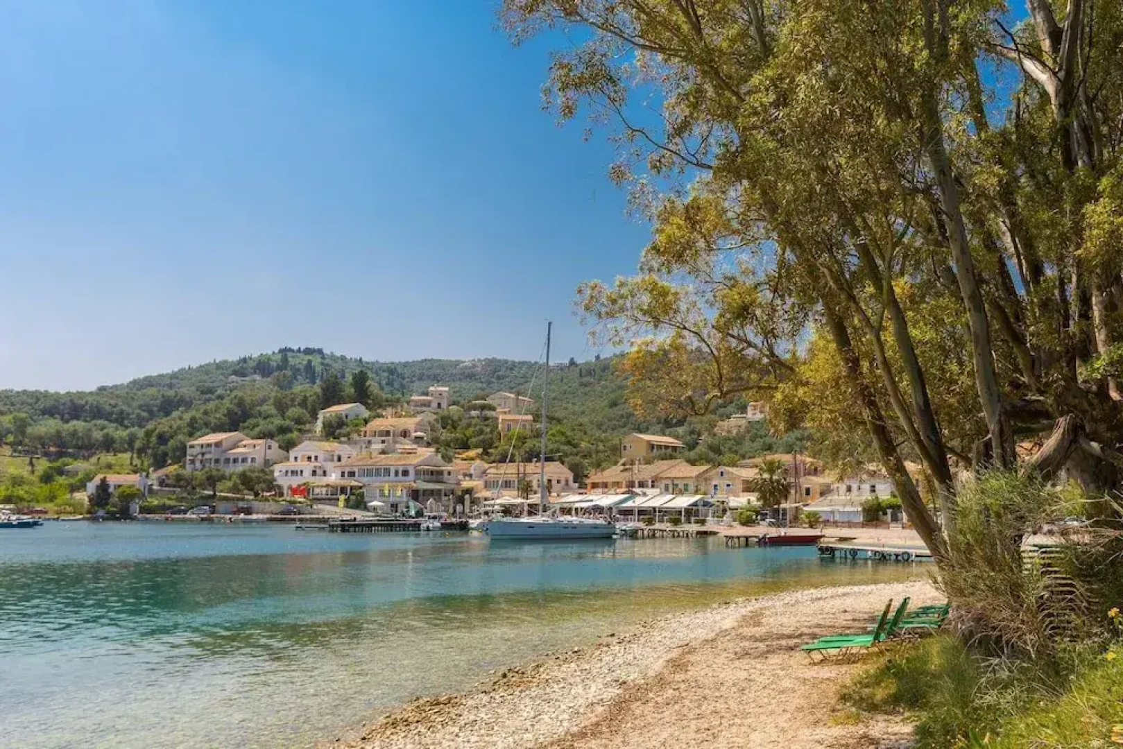 Villa Eleni Agios Stephanos Large Private Pool Walk to Beach Sea Views A C Wifi Eco-friendly - 1462