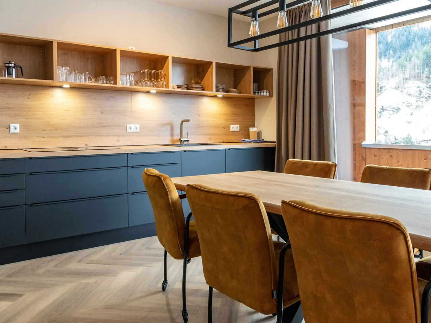 Stylish apartment with sauna, ski area at 600 m