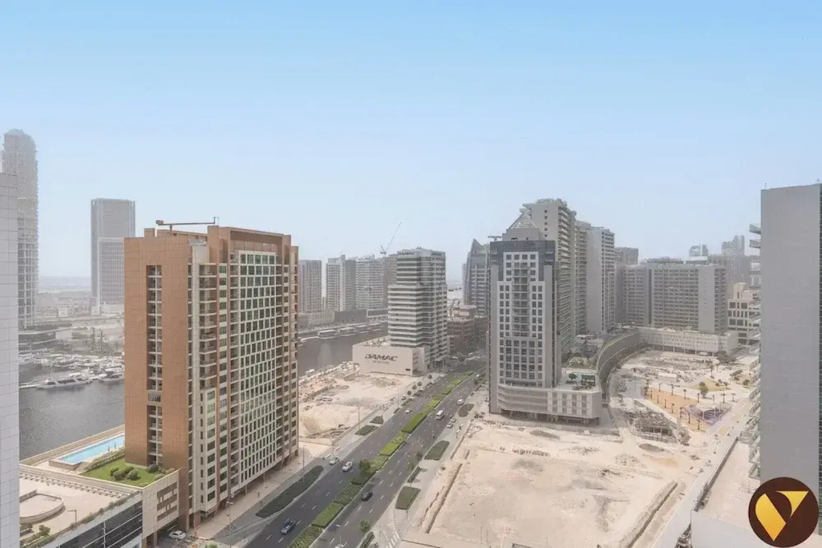 MAG Stylish Studio in Business Bay Pool