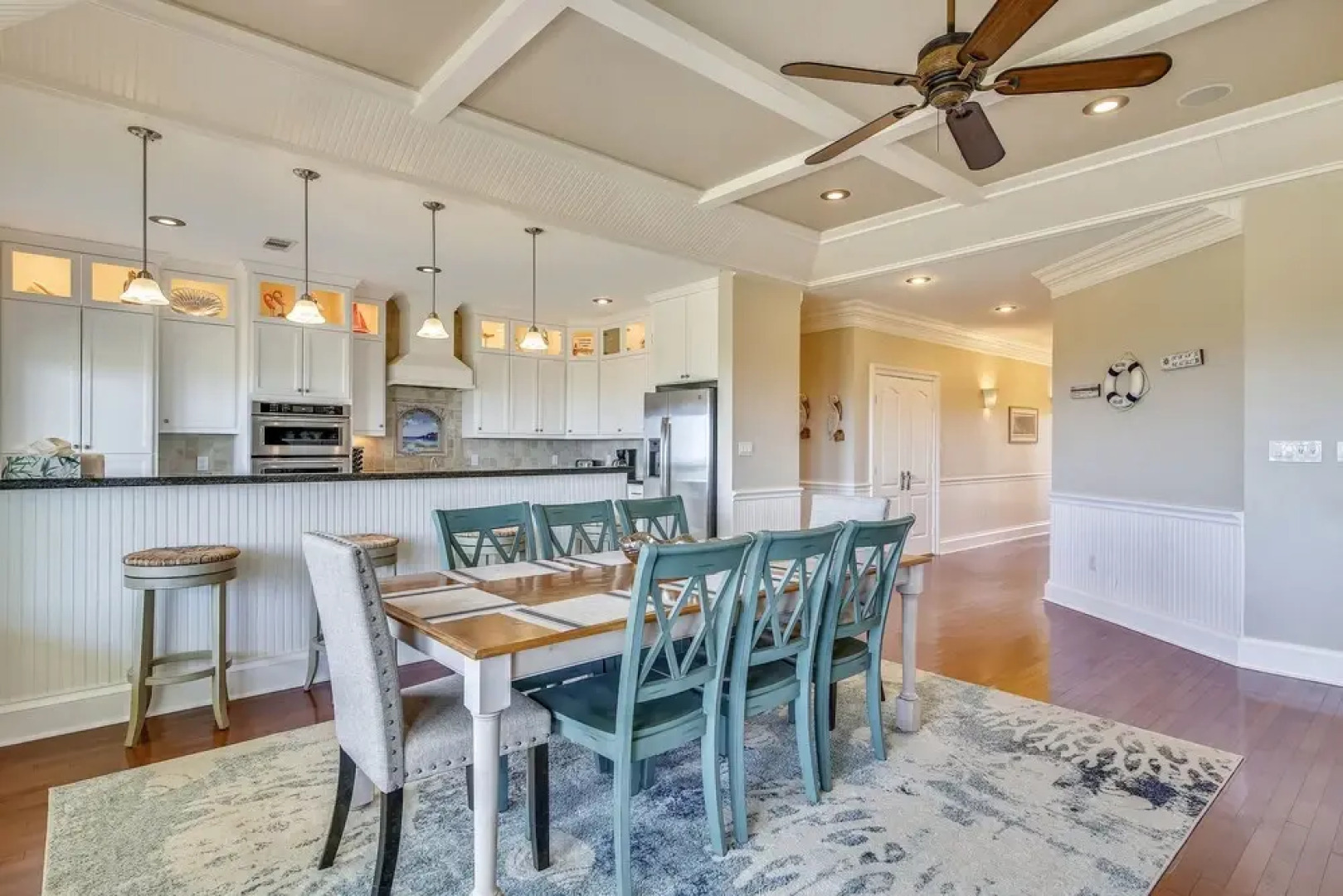 Beachfront Flamingo by RedAwning