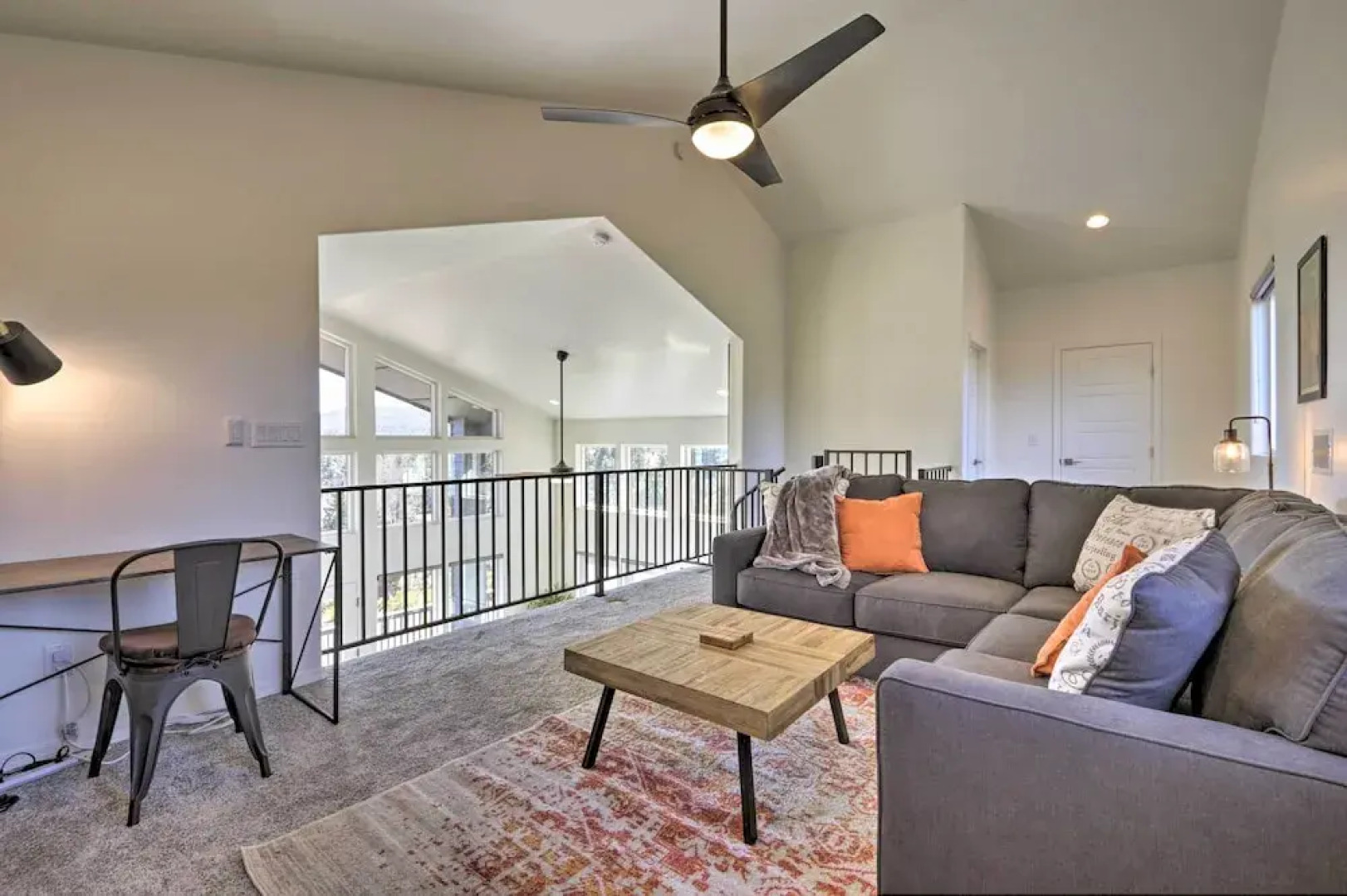 Modern Pine Retreat w/ Deck & Stunning Views!