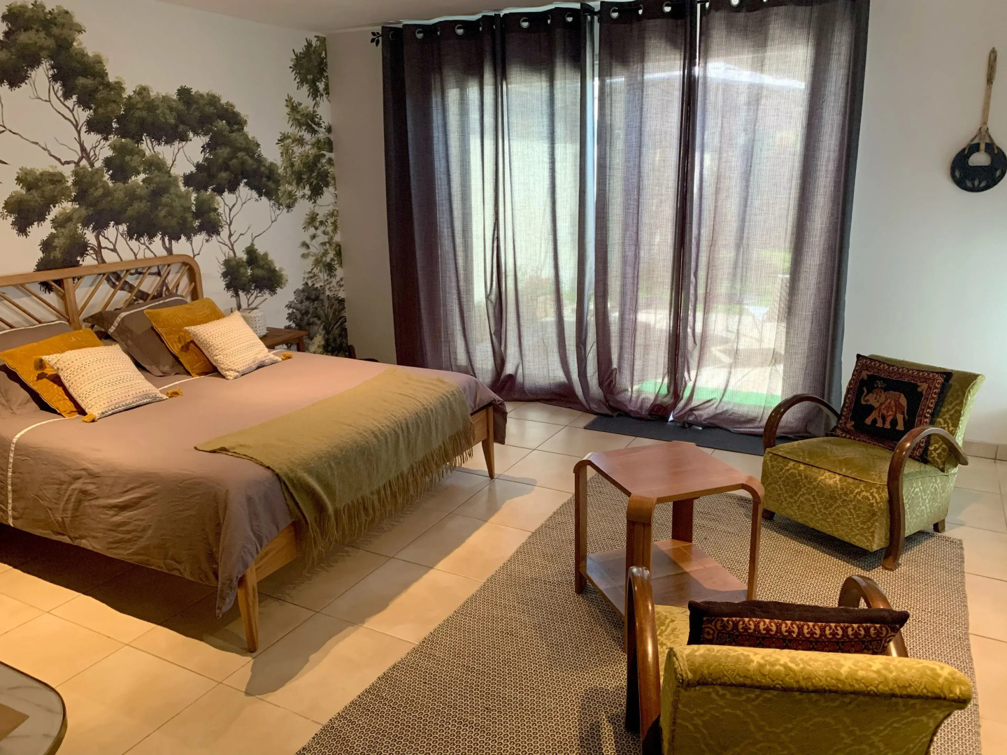 Chambre Drôme tropicale