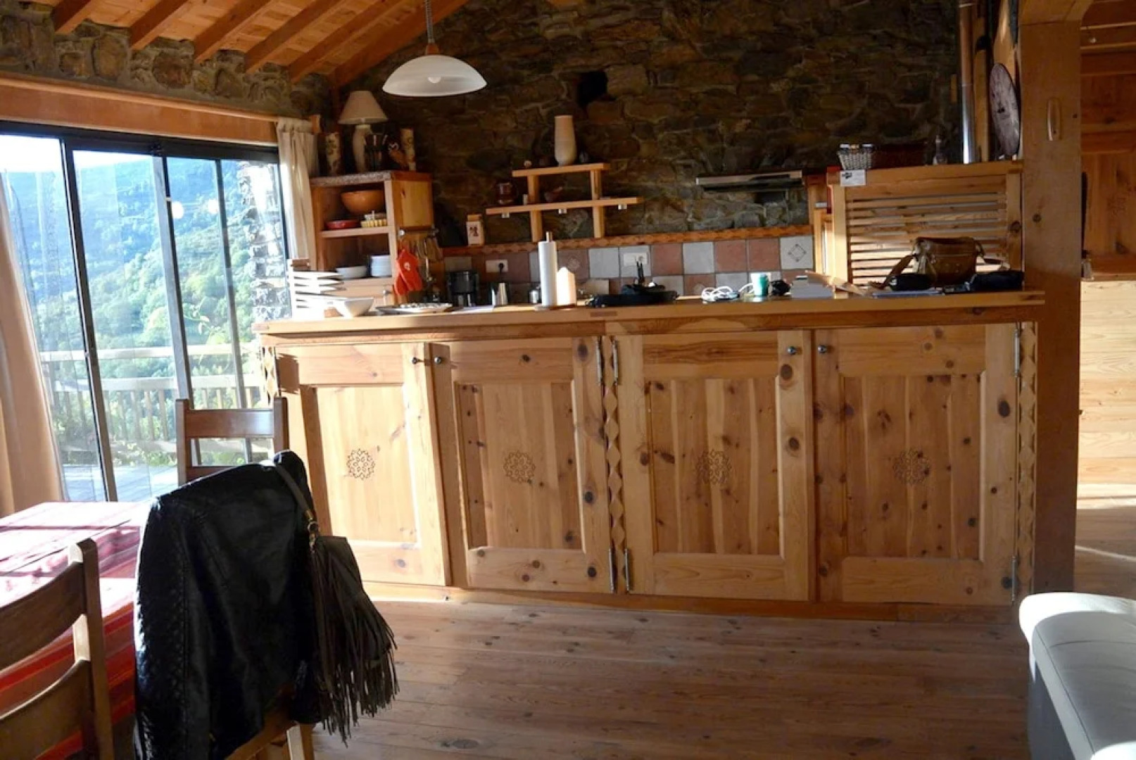 House With 3 Bedrooms in Ayguatebia Talau, With Wonderful Mountain Vie