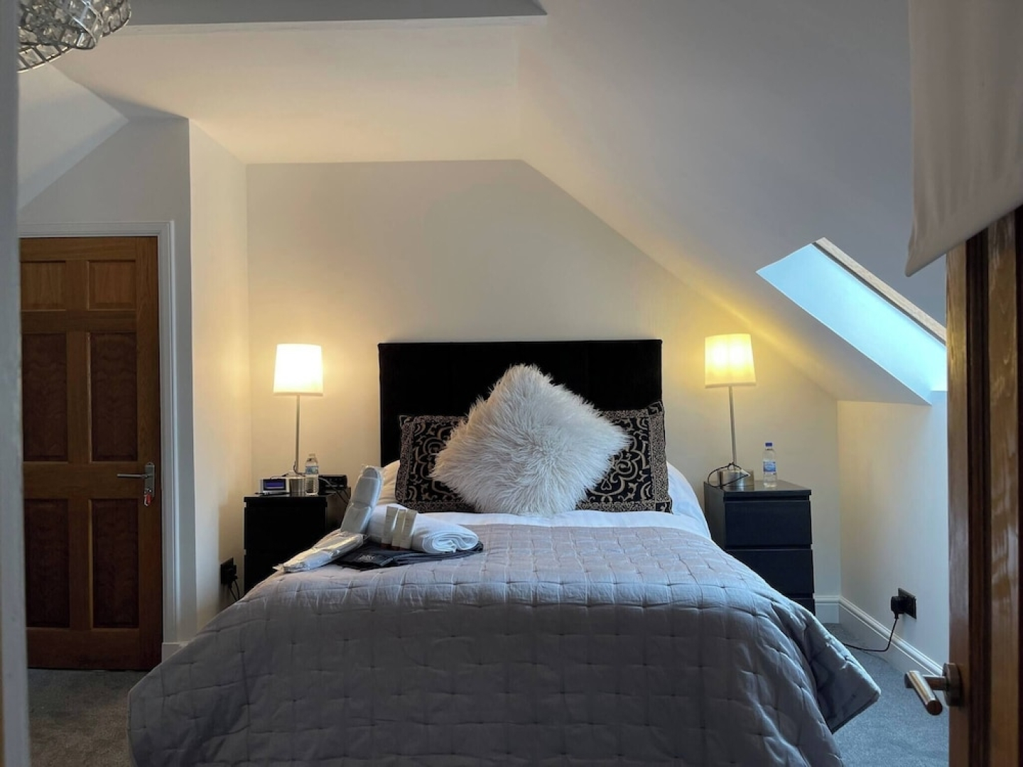 Central Scotland Country Side With Outdoor Bbq Hut