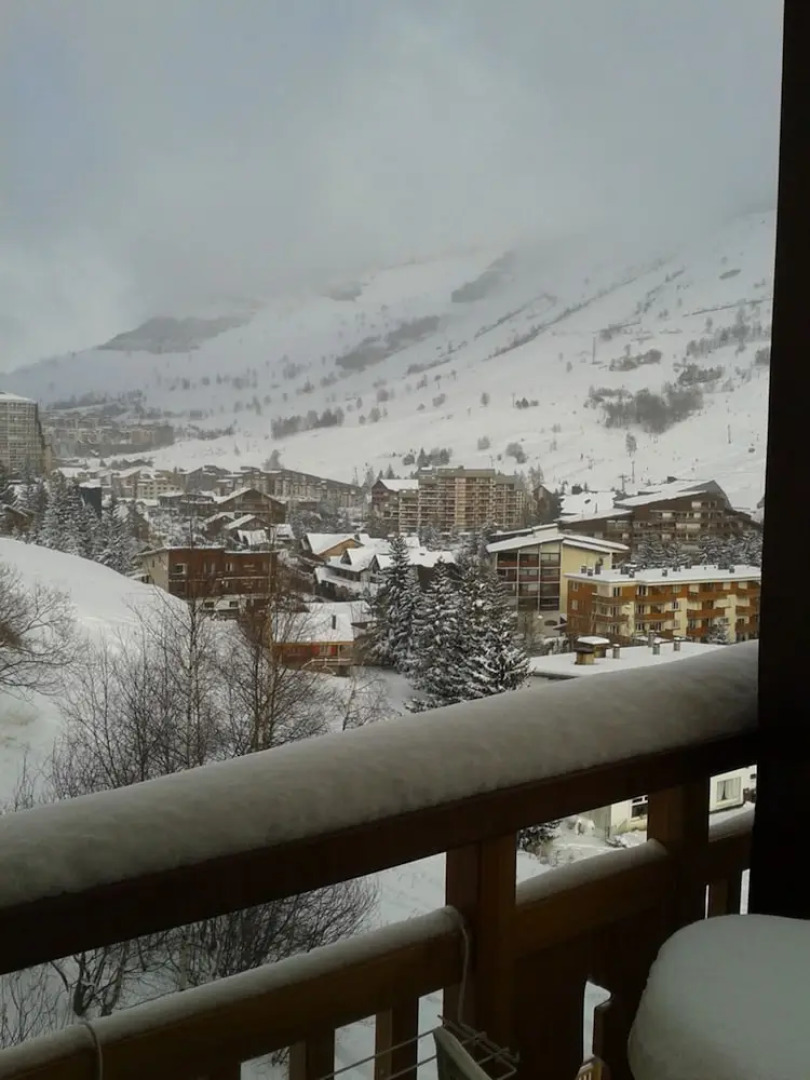 Studio in Les Deux Alpes, With Wonderful Mountain View and Furnished B