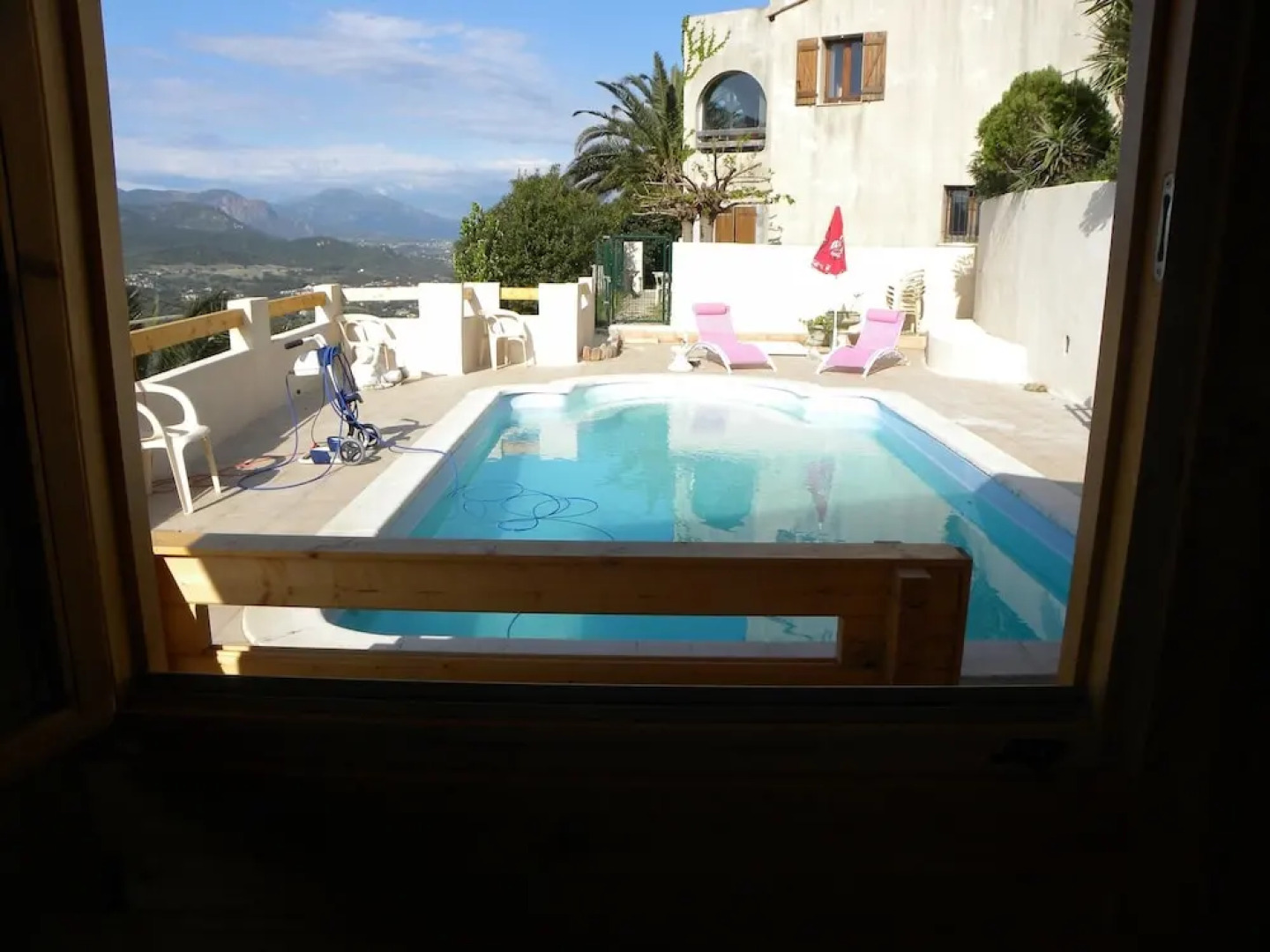 Chalet With 2 Bedrooms in Ajaccio, With Wonderful Mountain View, Pool