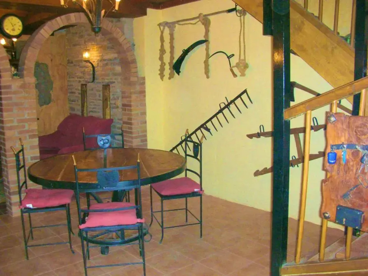 6 bedrooms villa with private pool enclosed garden and wifi at La Puebla de Castro