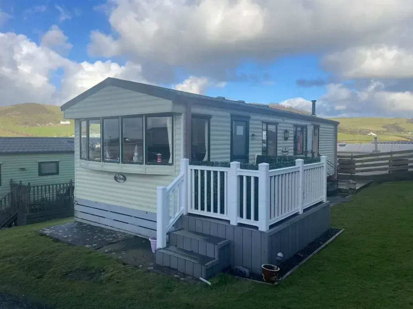 Lovley Sea Viev 2 Bedroom Caravan in Clarach Bay