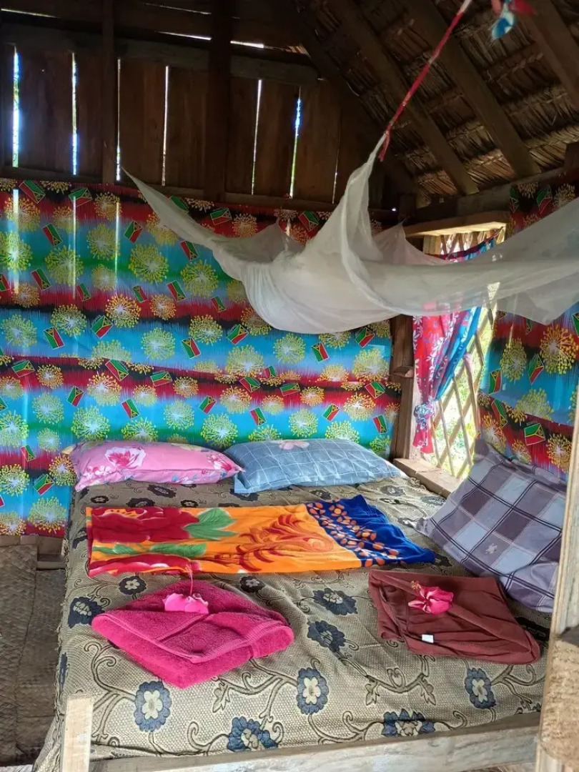 Glowing view tree house and Bangalow