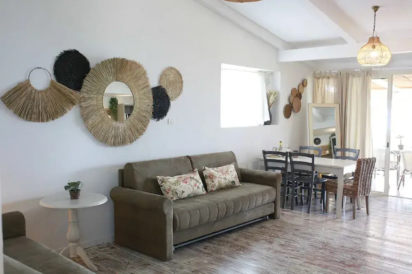 The White Cabins - View