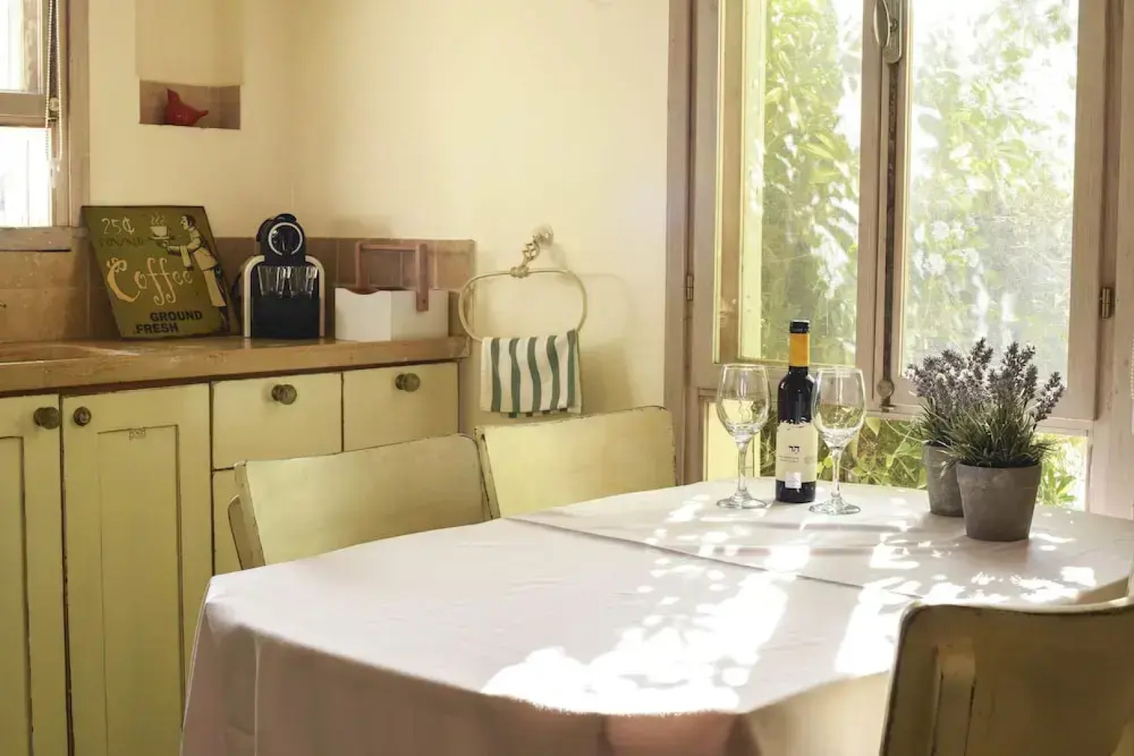 The White Cabins - View