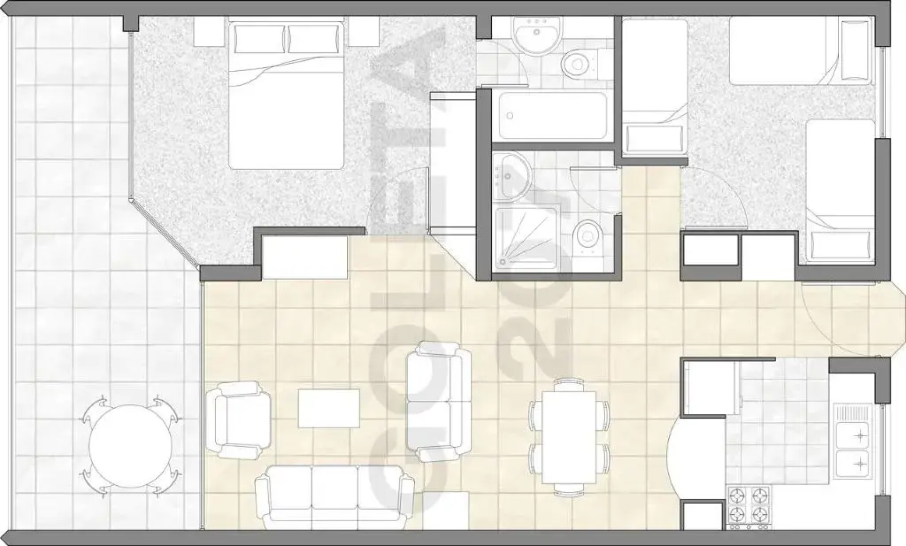 San Alfonso del Mar Goleta