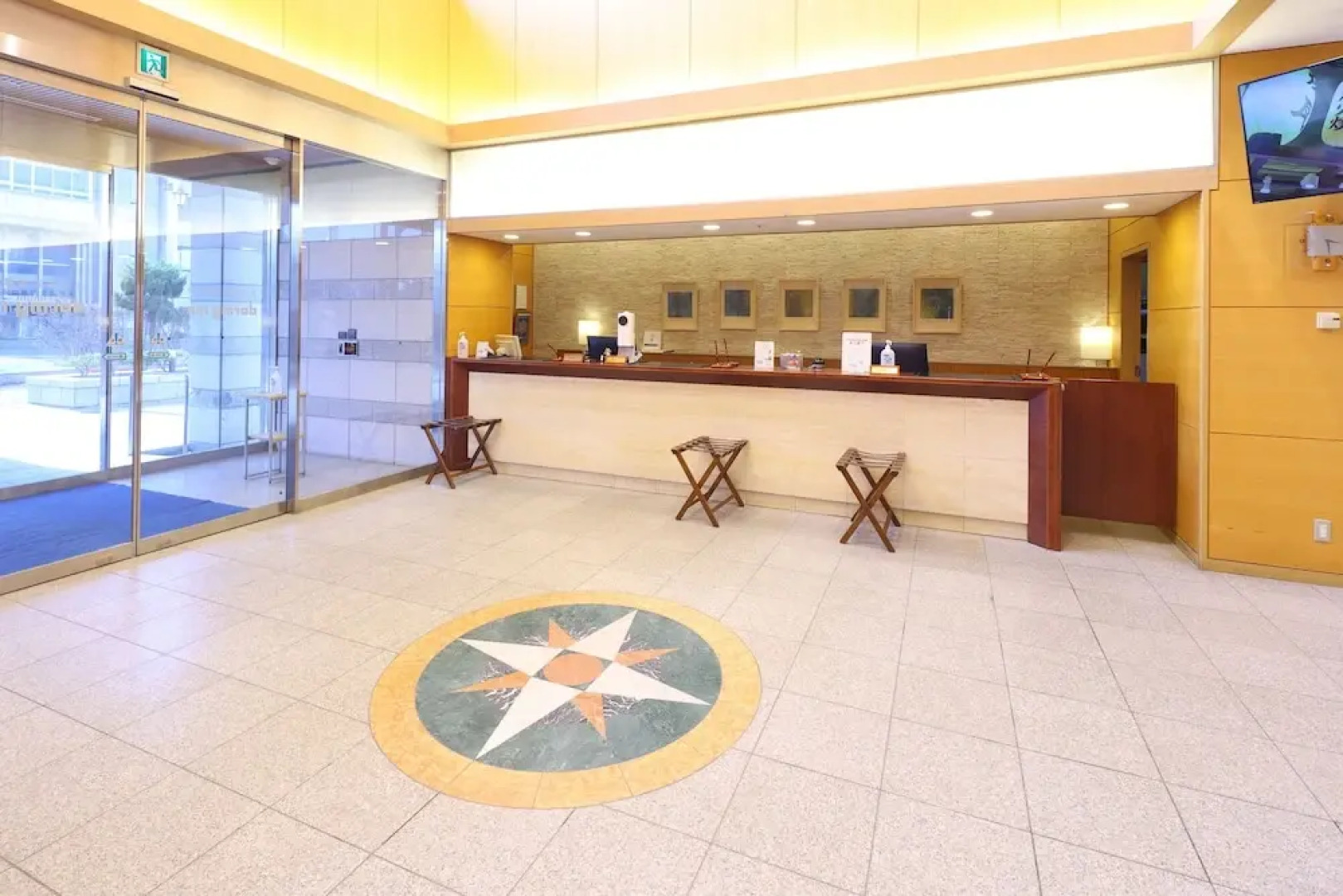 Hot water of the natural hot spring Nusamai La Vista Kushiro River (Dormy Inn chain)