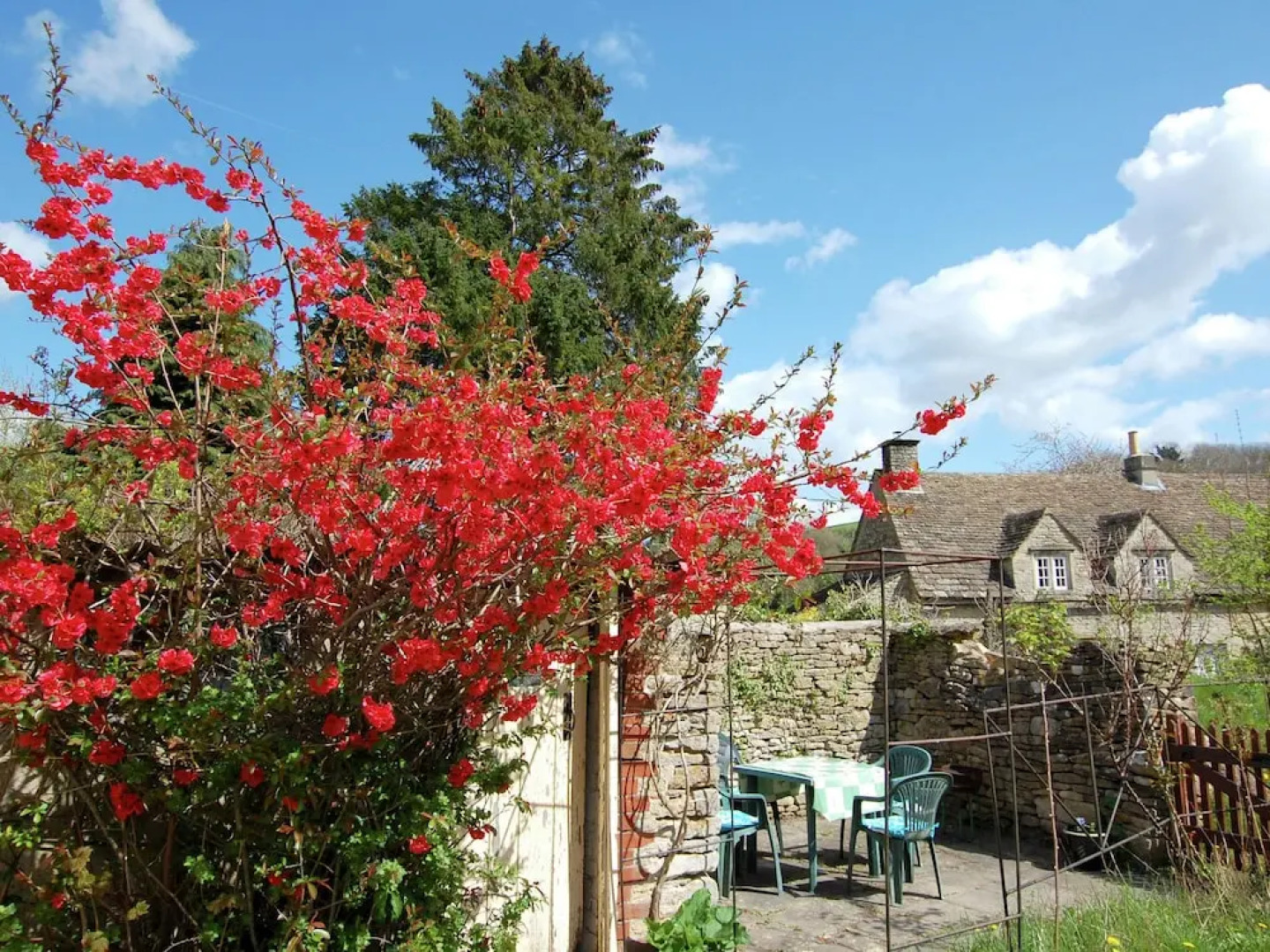 The old Coach House of This Dairy Farm was Converted Into a Lovely Cottage