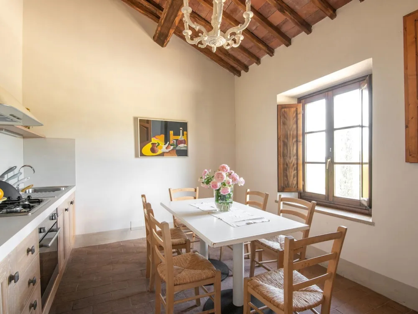 Secluded Apartment in Rapolano Terme with Garden