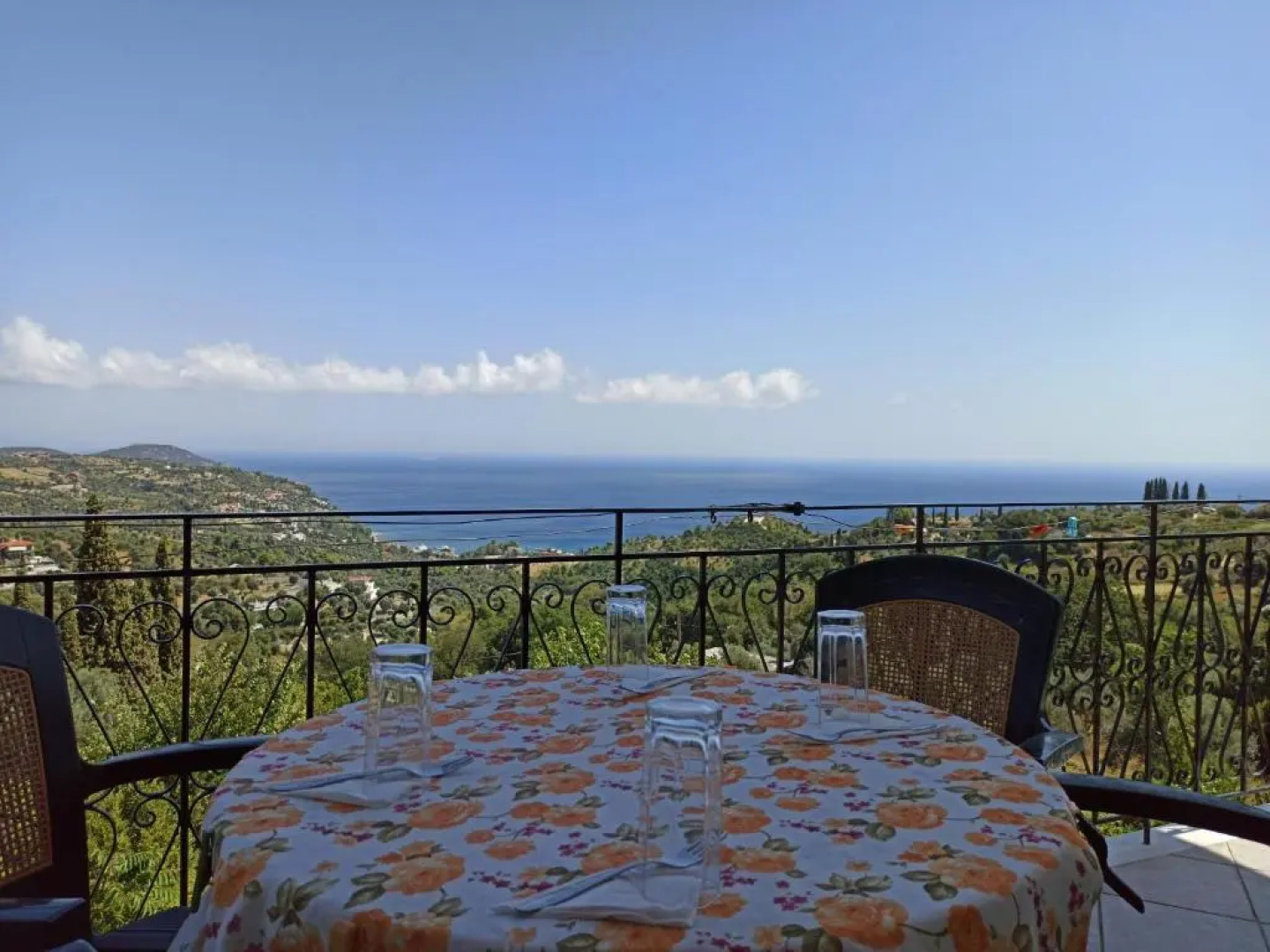 Μπαλκόνι του Αιγαίου father's house in Kimi