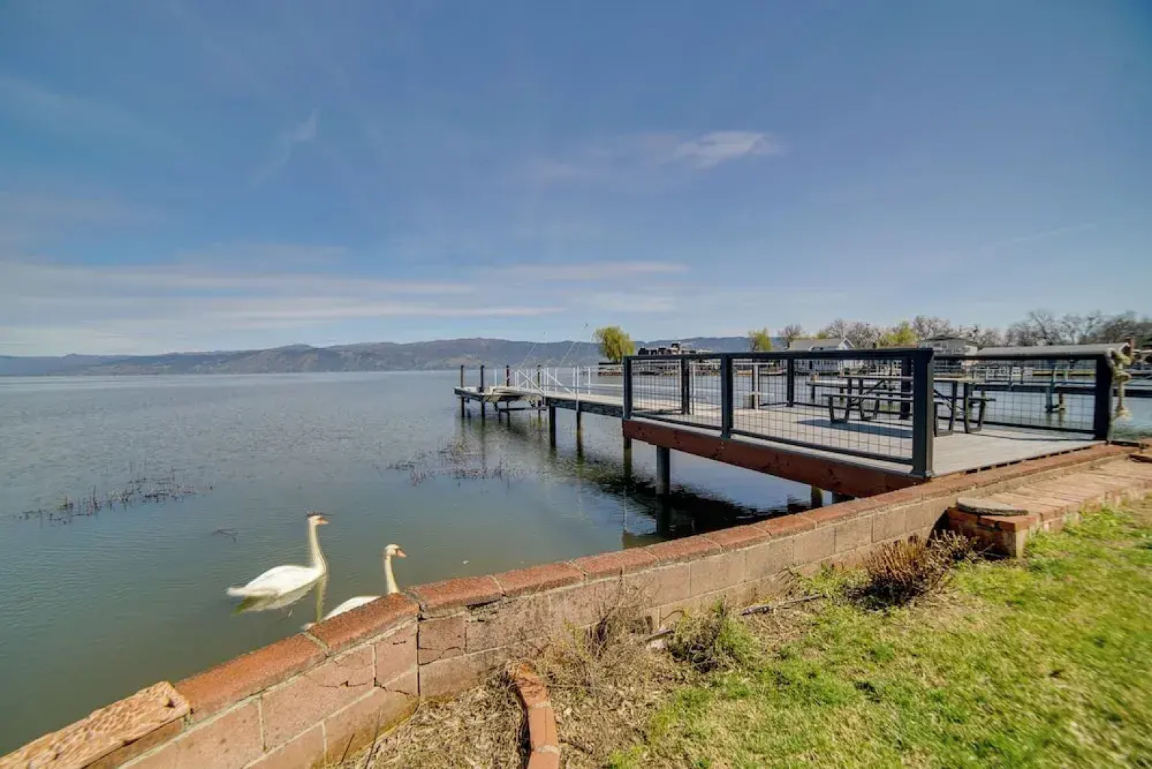 Waterfront Lakeport Rental Home w/ Private Dock!