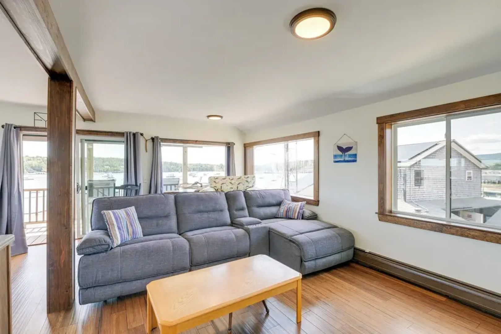 Ocean-view Apt in the Heart of Southwest Harbor!
