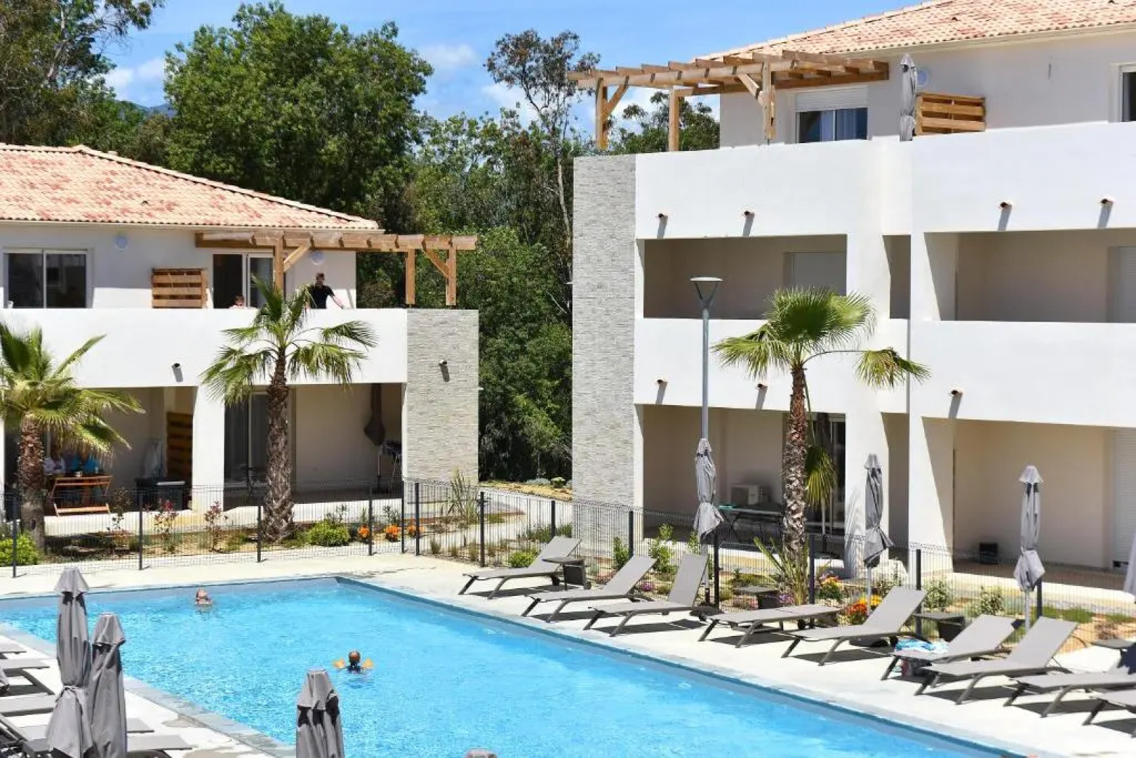 Residence Marina di Bravone - appartement 2 personnes Vue Mer 1er etage N116