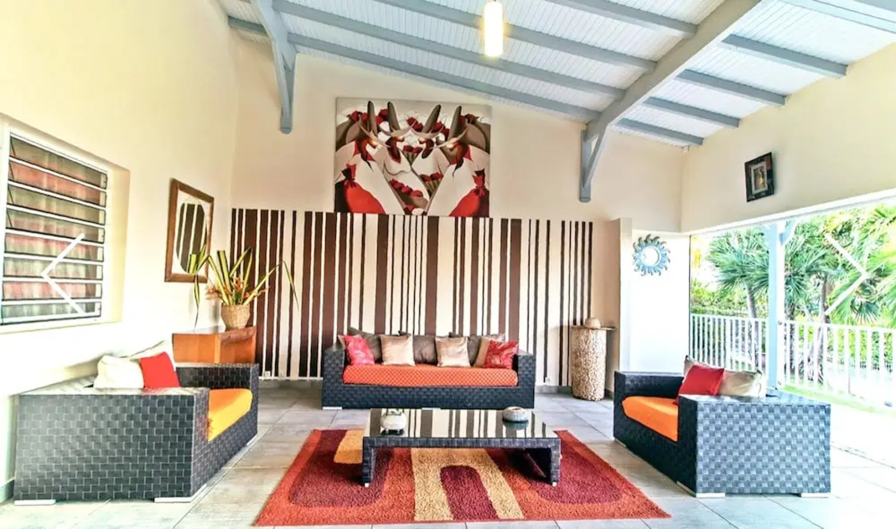 House With 4 Bedrooms in Le Vauclin, With Wonderful sea View, Pool Acc