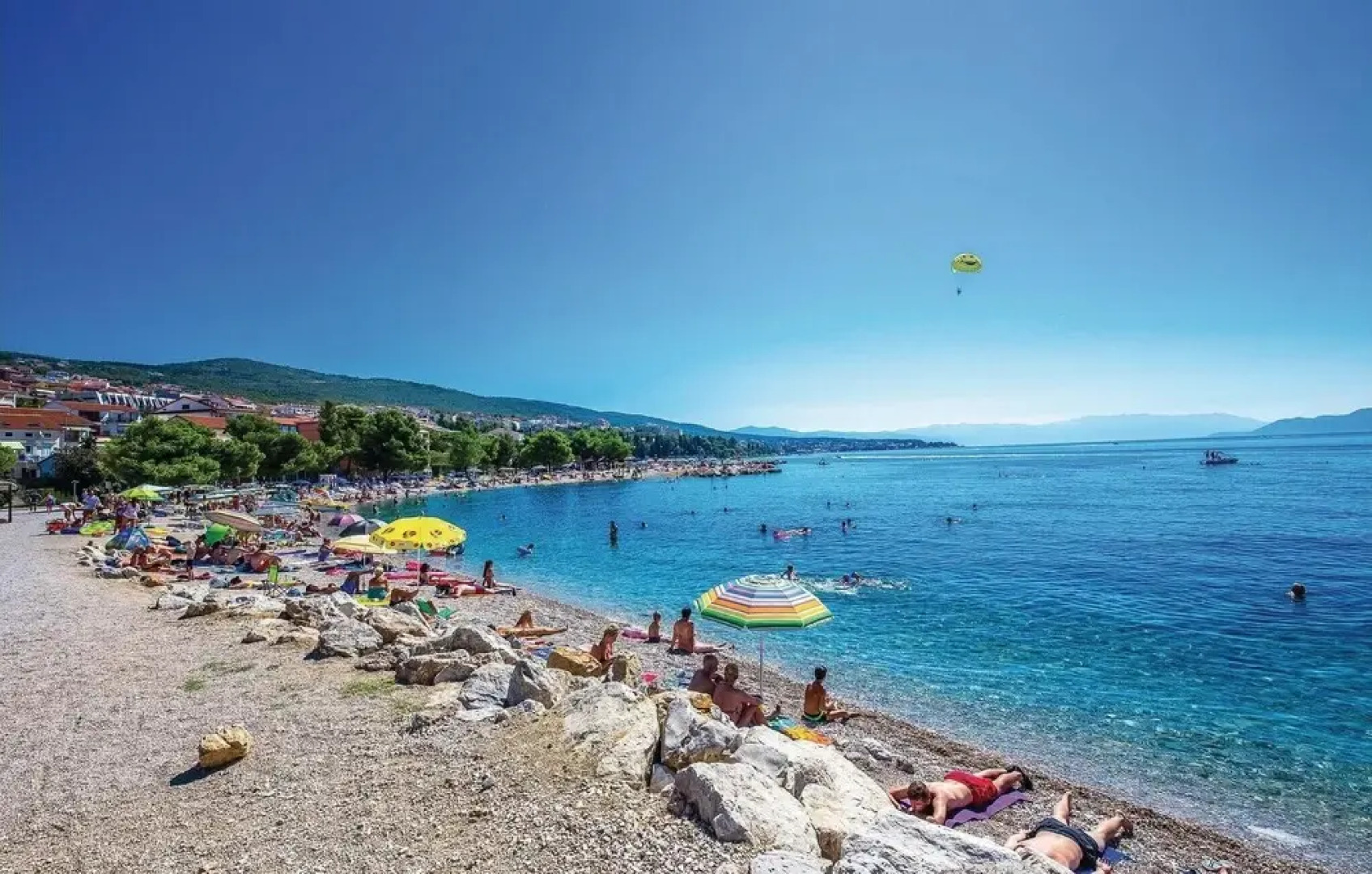 Nice Home in Crikvenica With Sauna, Wifi and 5 Bedrooms