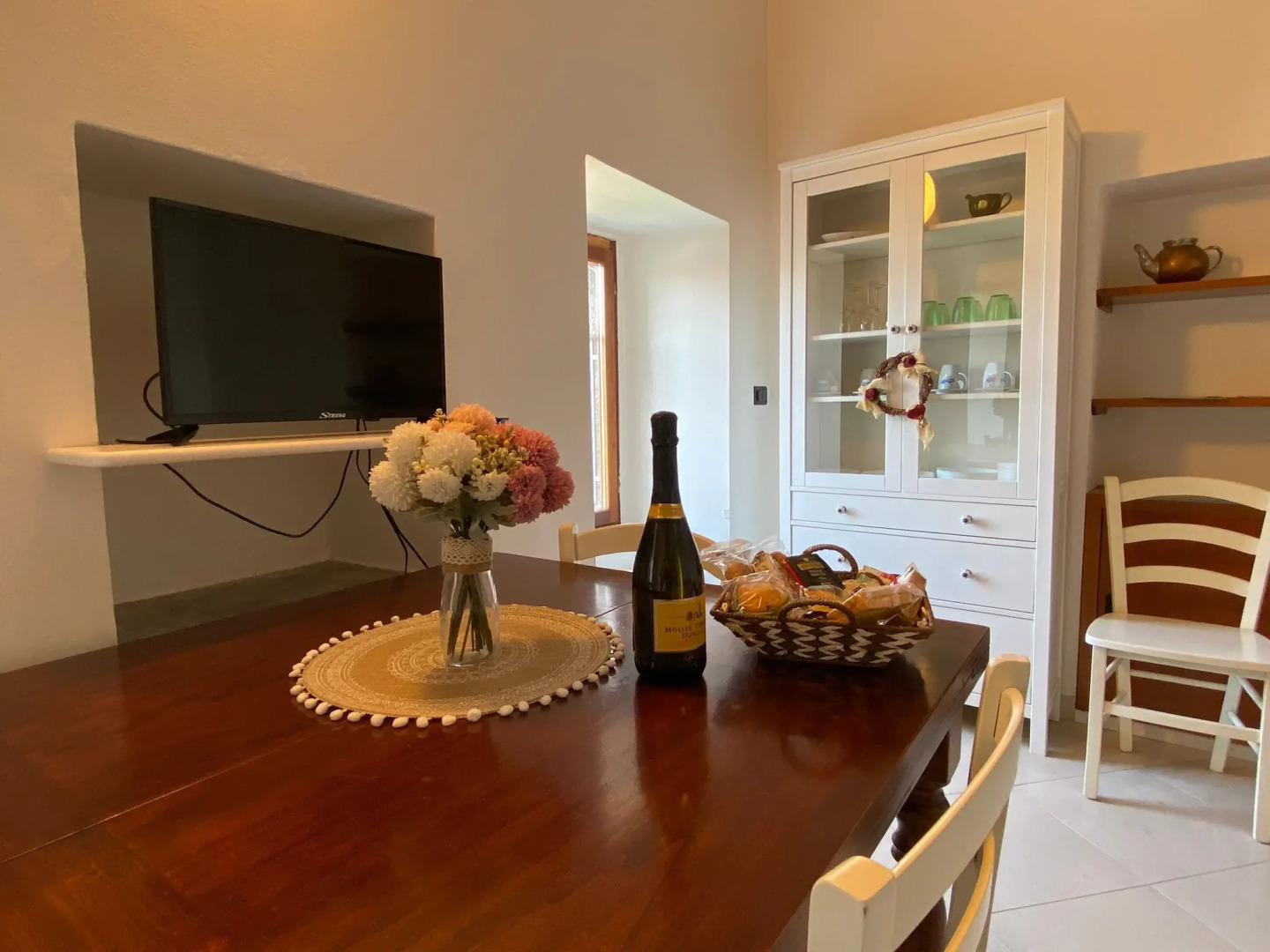 Pleasant holiday home in Marone with balcony/terrace