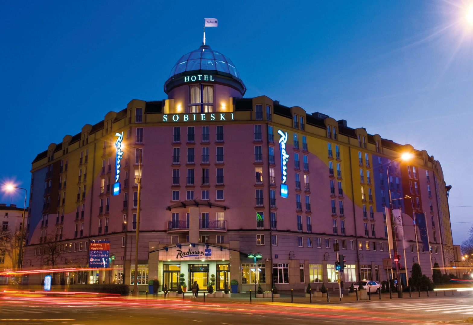 Отель Radisson Blu Sobieski