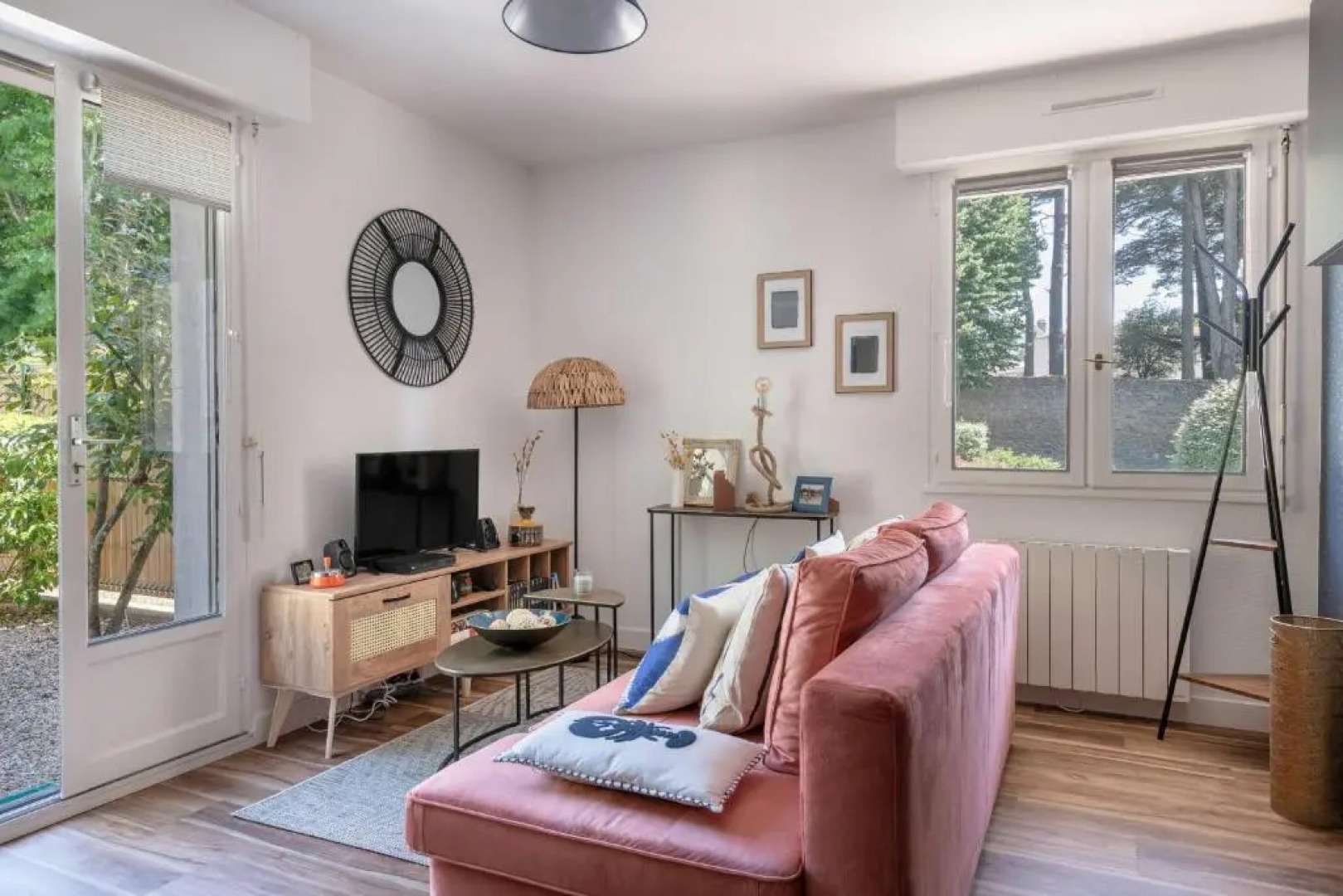 Rez-de-jardin cosy pour 3 personnes face a la plage de la Noeveillard