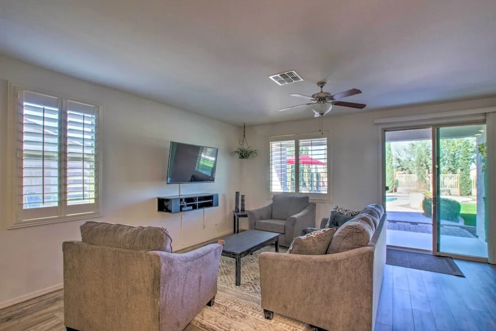 Pool & Covered Patio: San Tan Valley Home