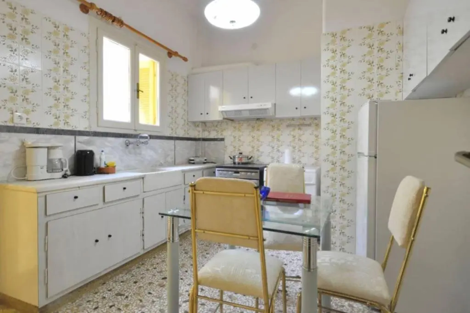 House furnished with garage, yard near Park at Amfiali Piraeus Port
