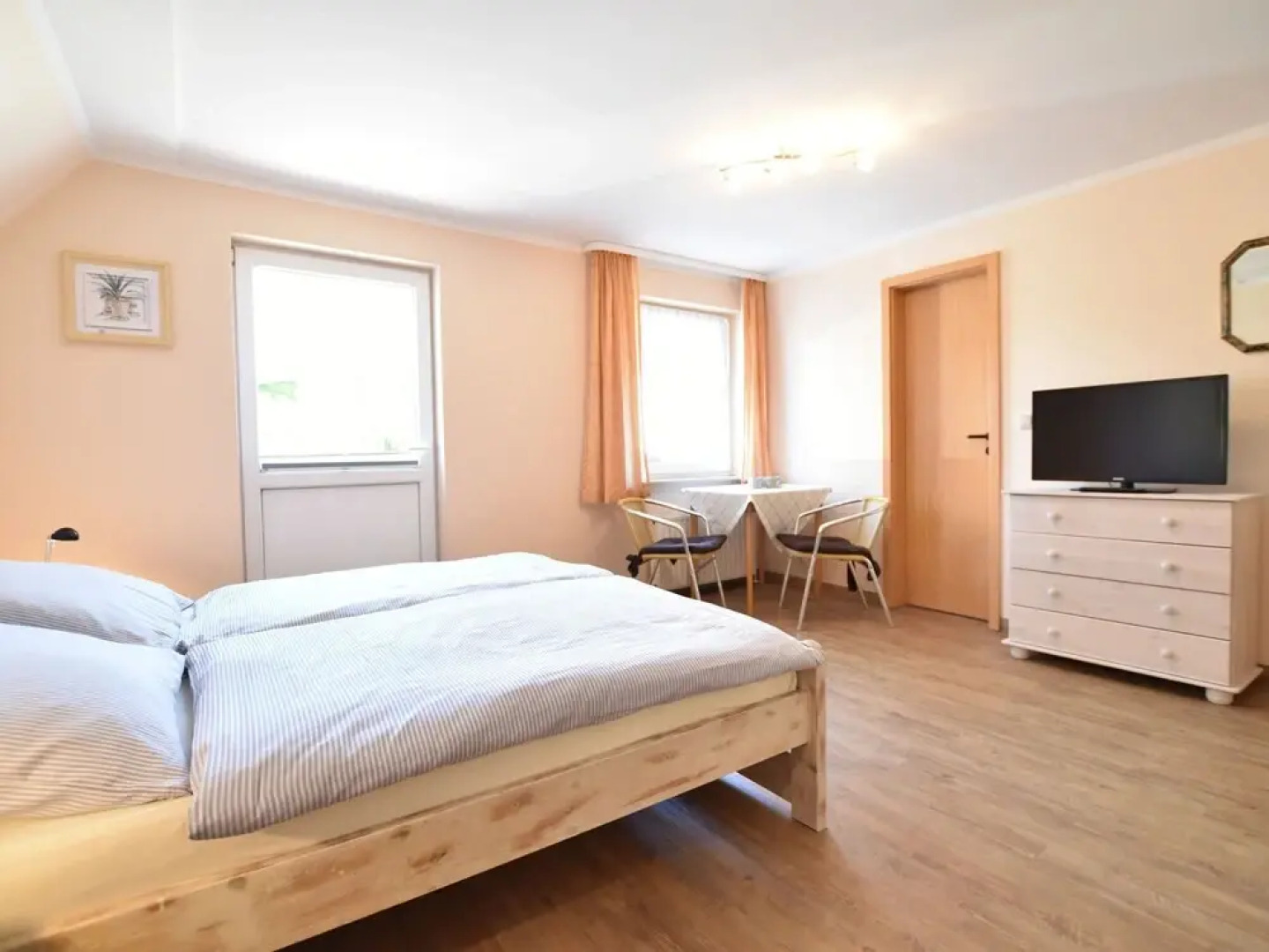 Apartment in Wohlenberg With Balcony, Garden, Bbq, Heating