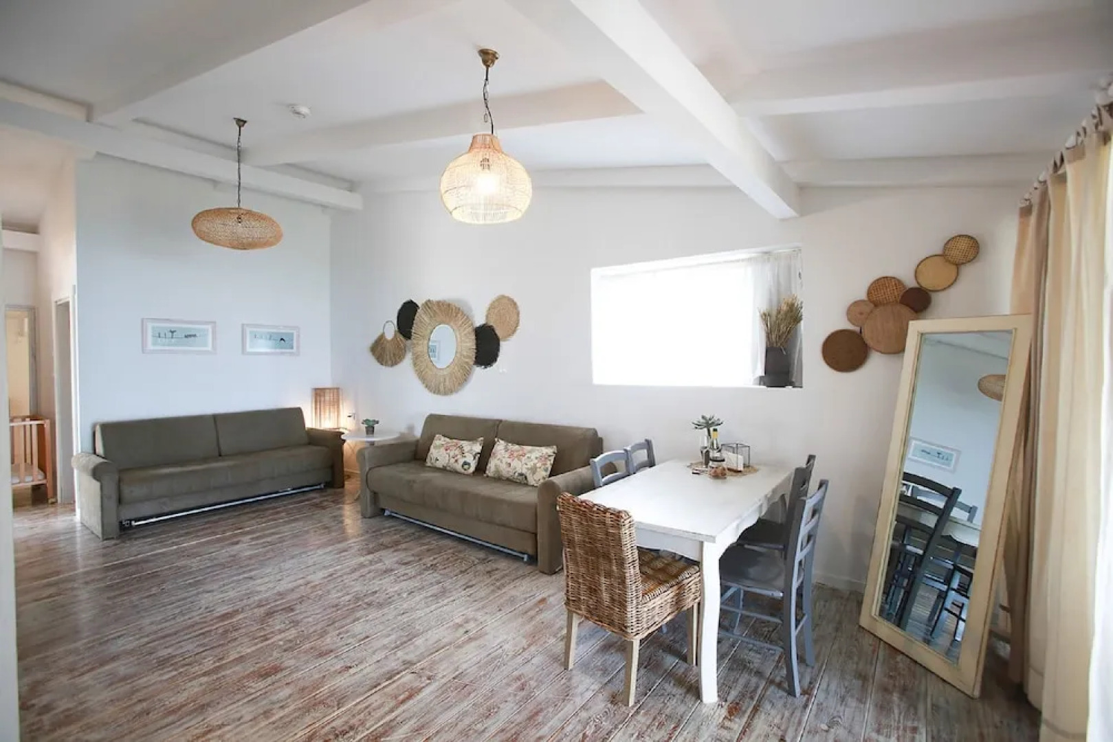 The White Cabins - View