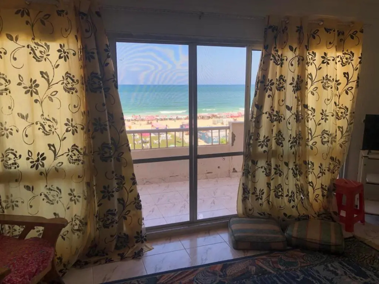 بانورما بحر صف اول بالنخيل ٢ sea view