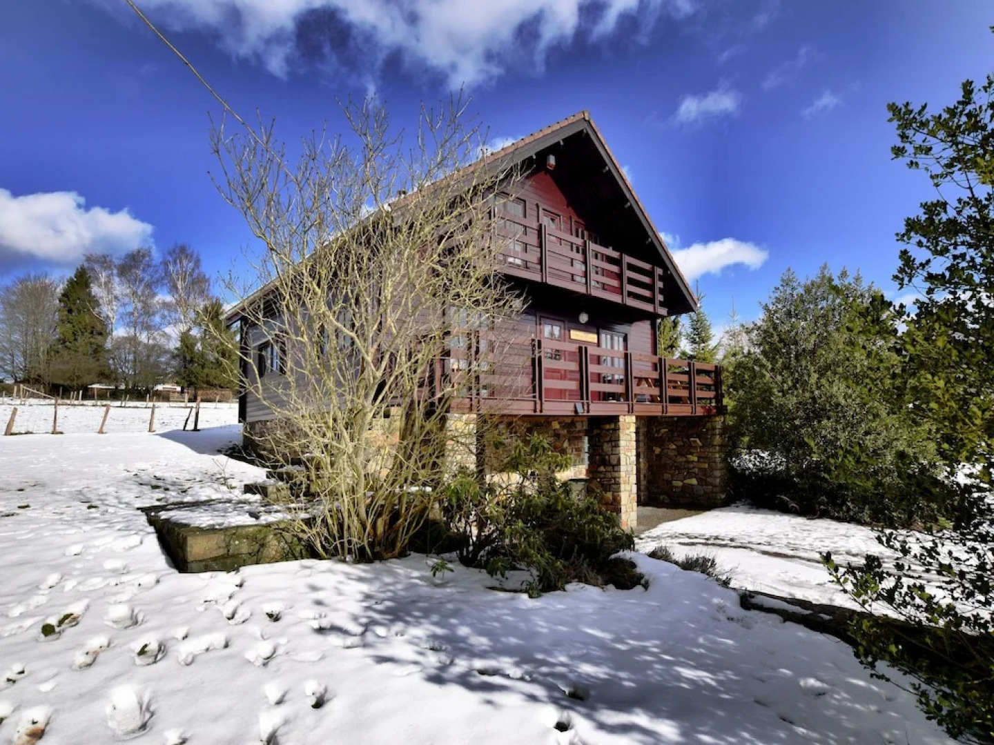 Attractive Chalet In Saint Hubert With Terrace And Garden