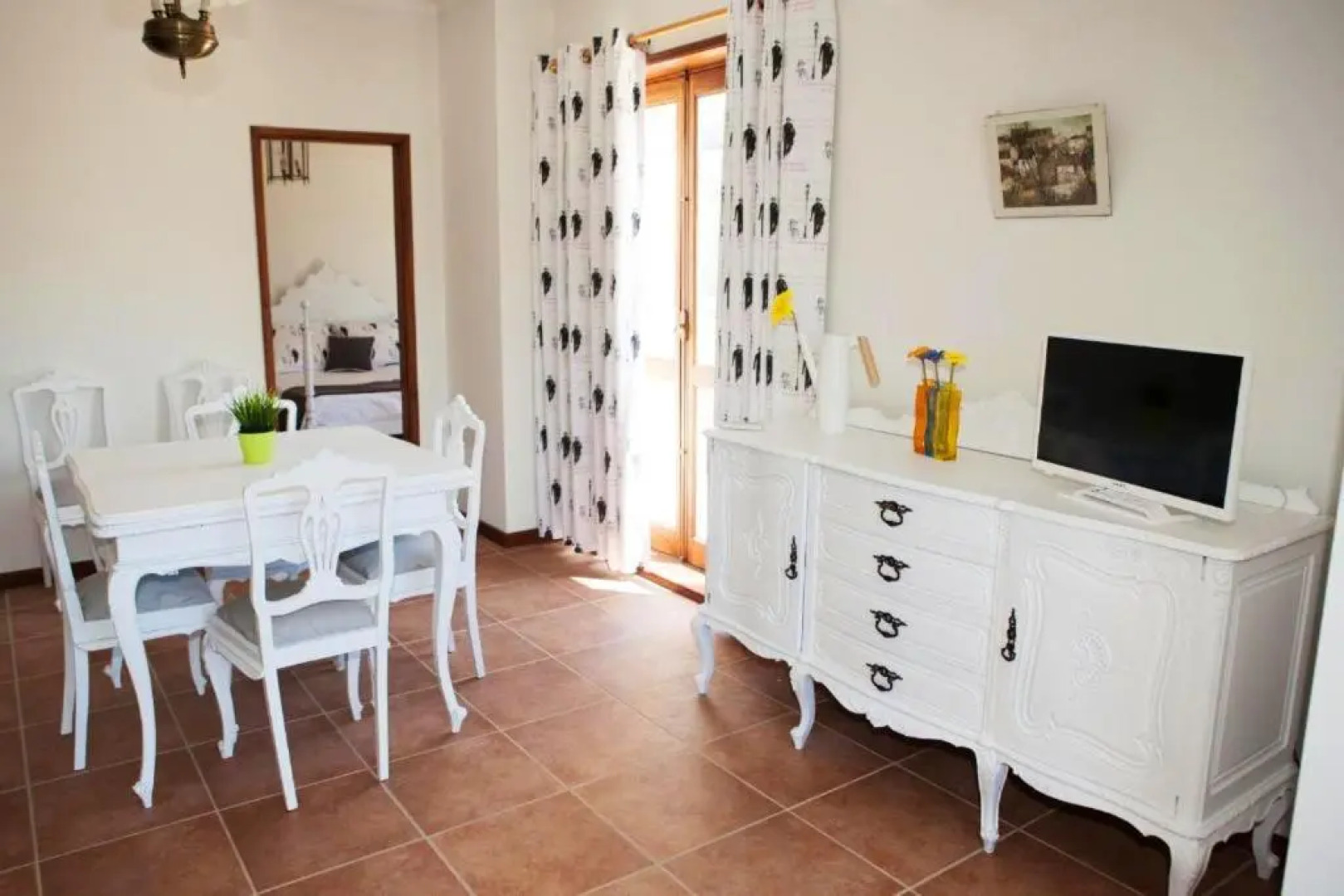 One bedroom appartement at Ponte da Barca 100 m away from the beach with city view shared pool and furnished terrace
